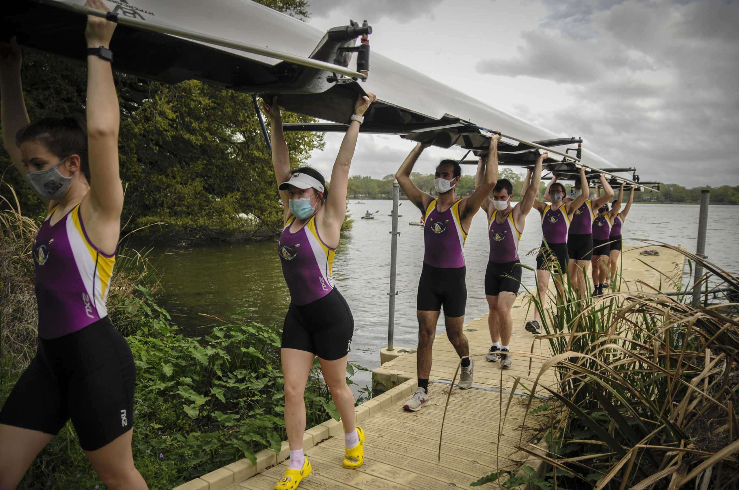 PHOTOS: LSU rowing holds purple vs. white competition