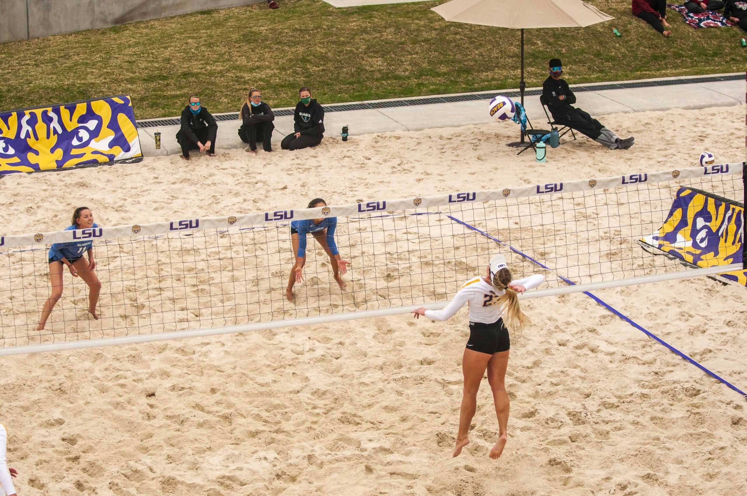 PHOTOS: LSU beach volleyball defeats Texas A&M Corpus Christi