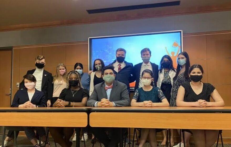 LSU's Mock Trial Team competed in the 2021 regional tournament.