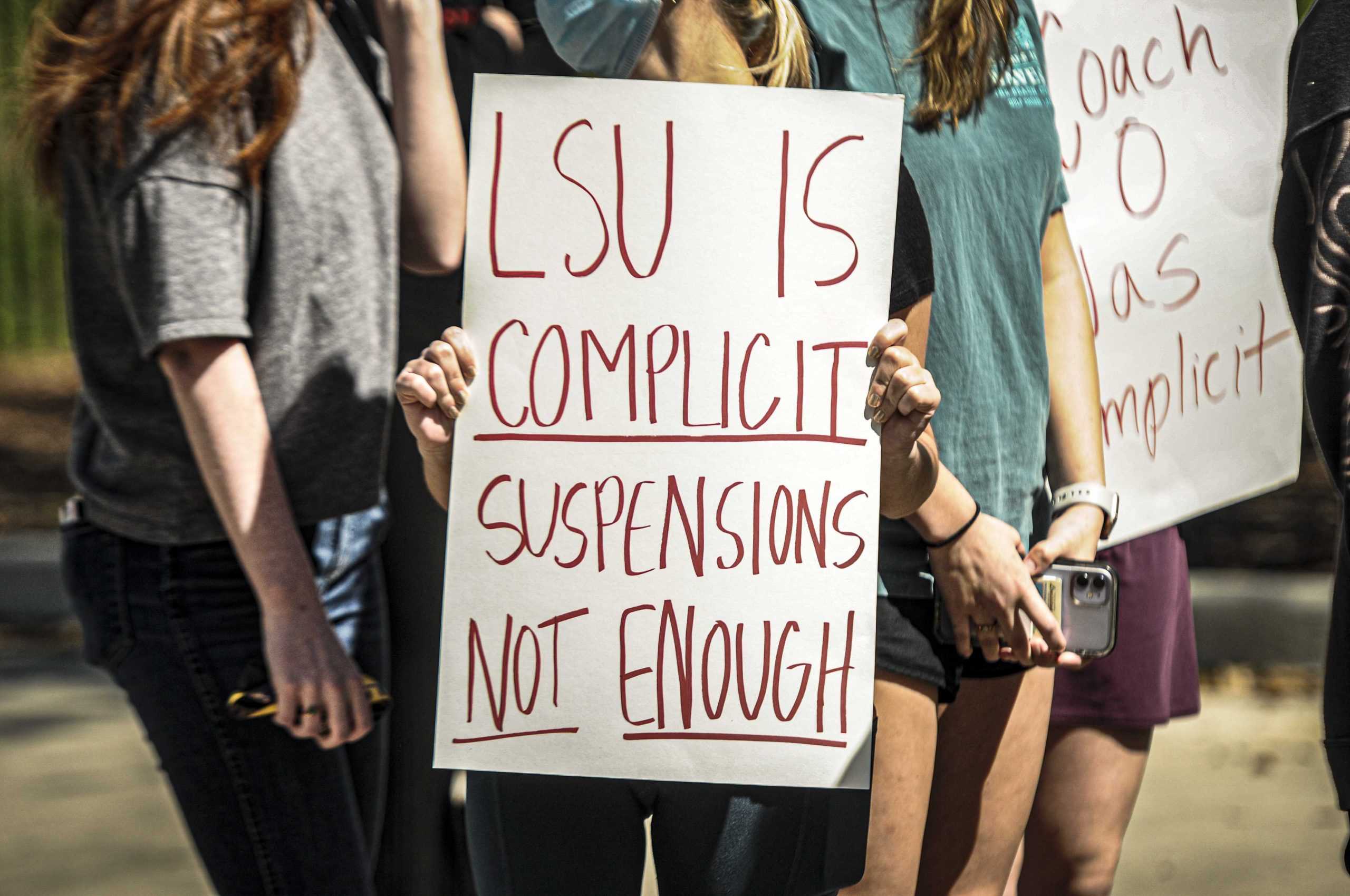 PHOTOS: Tigers Against Sexual Assault holds sit-in protest at Football Operations Center