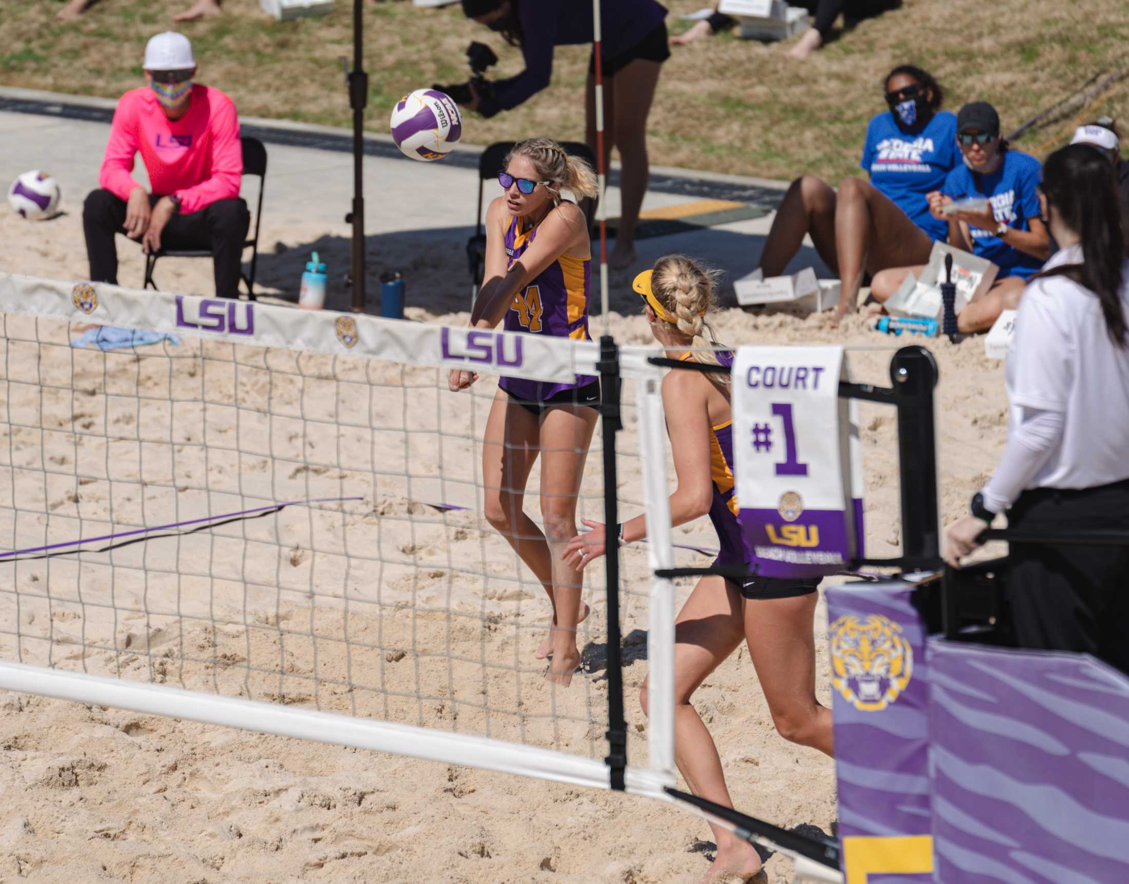 PHOTOS: LSU beach volleyball defeats Florida Atlantic