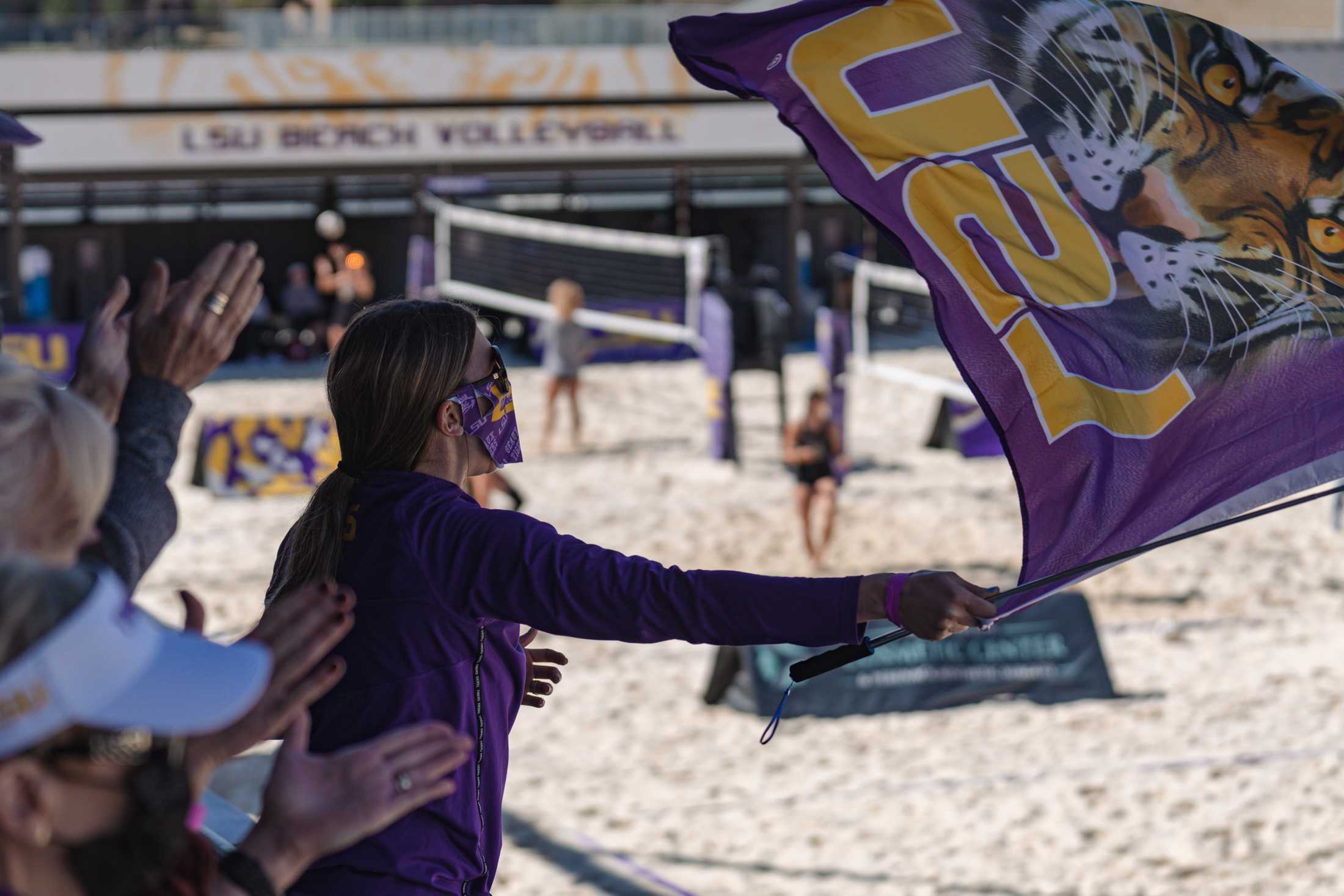 PHOTOS: LSU beach volleyball defeats Florida Atlantic