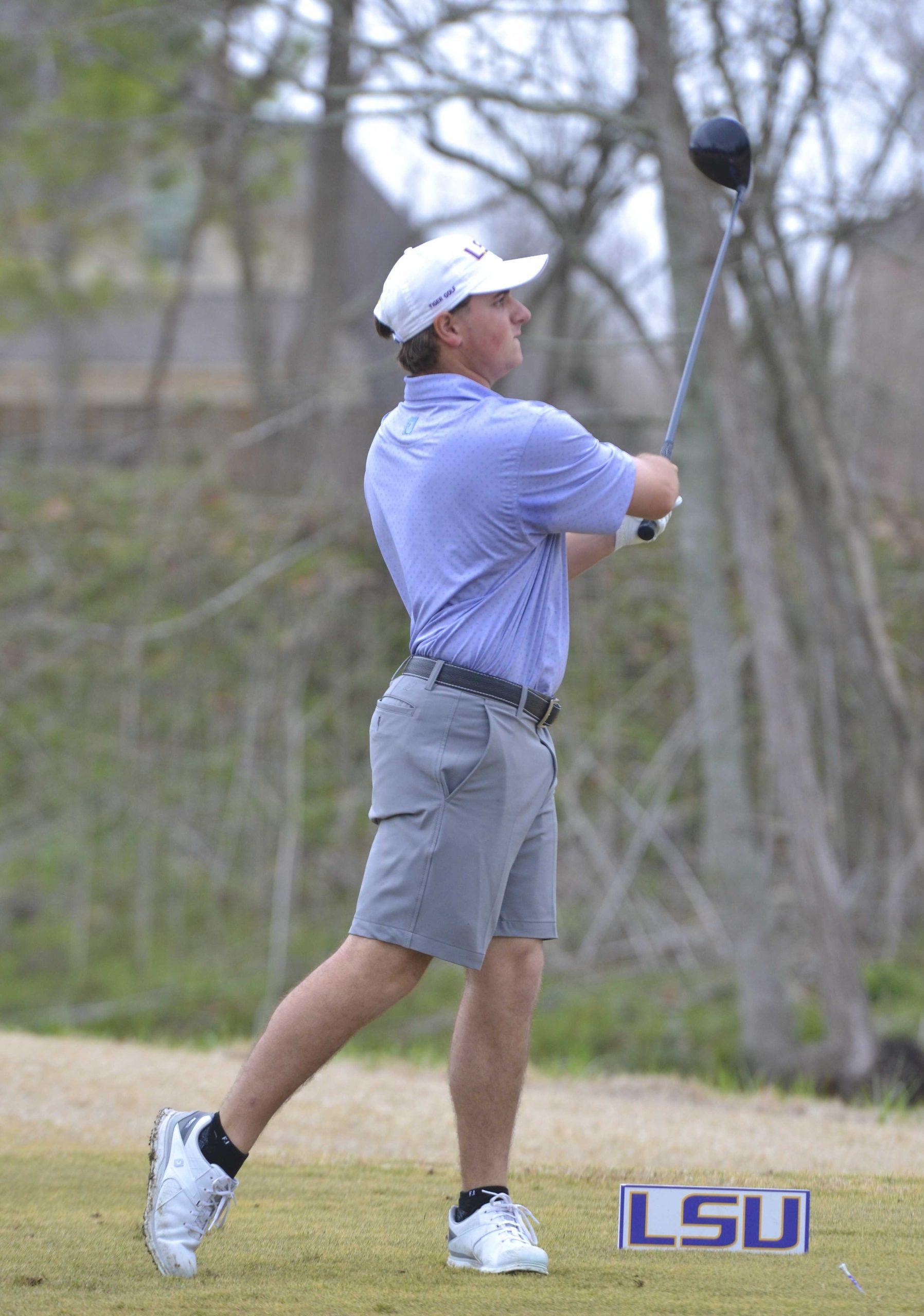 PHOTOS: Men's golf competes in LSU Invitational