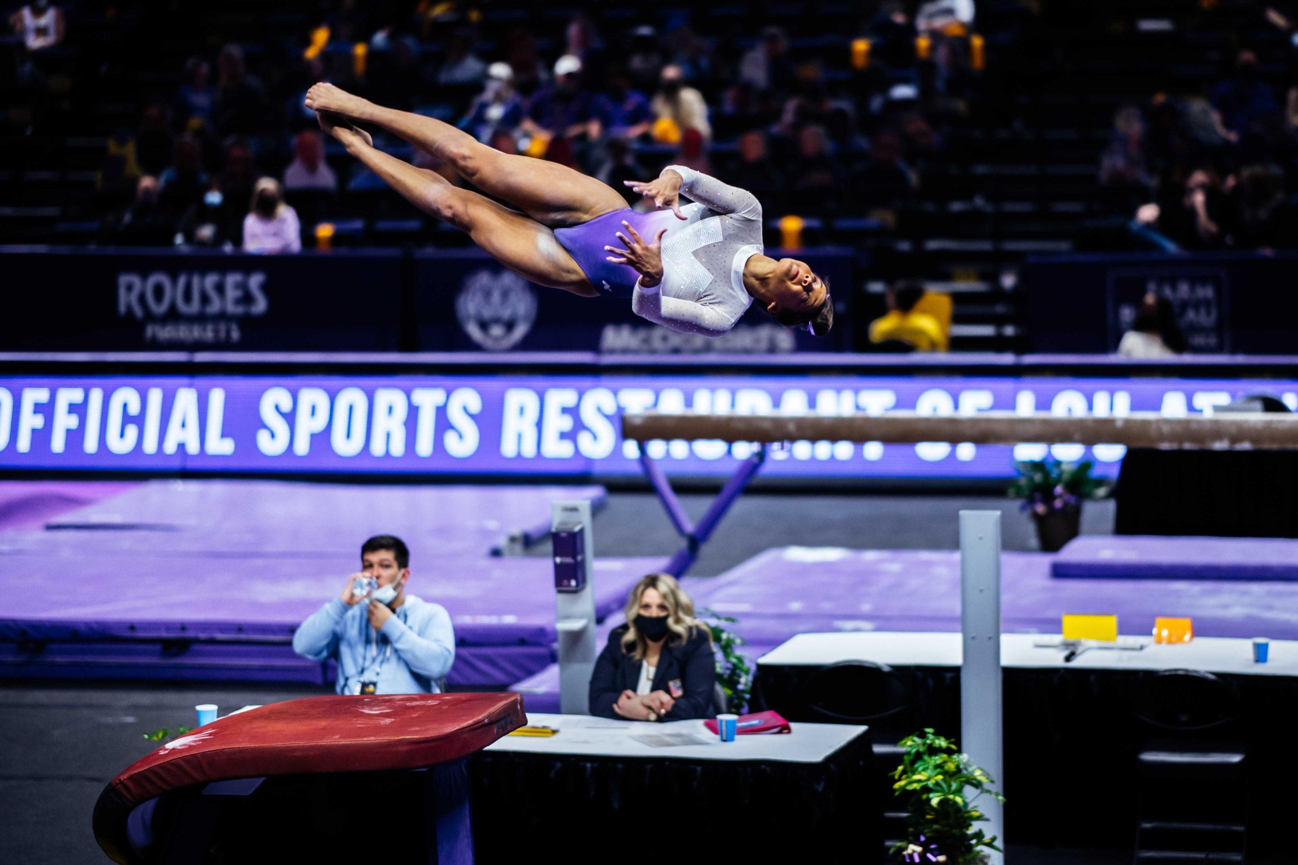 PHOTOS: No.3 LSU gymnastics holds senior night and defeats No. 22 Missouri