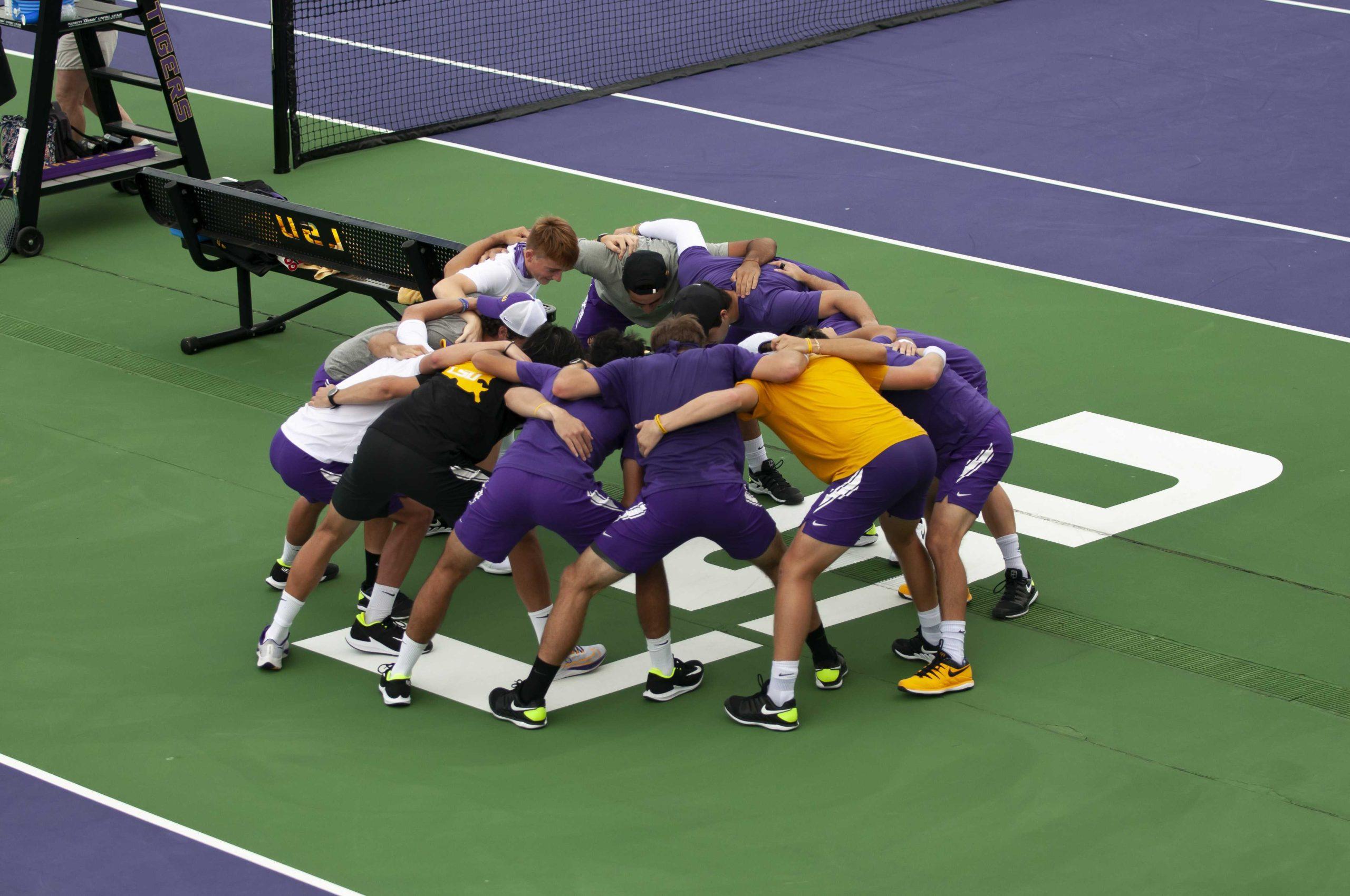 PHOTOS: LSU men's tennis falls to South Carolina