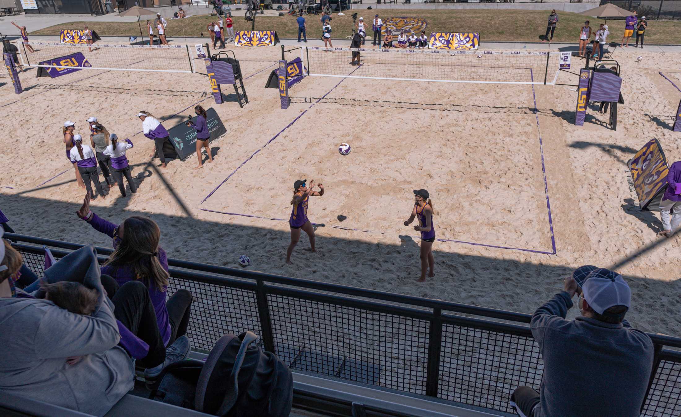 PHOTOS: LSU beach volleyball defeats Florida Atlantic