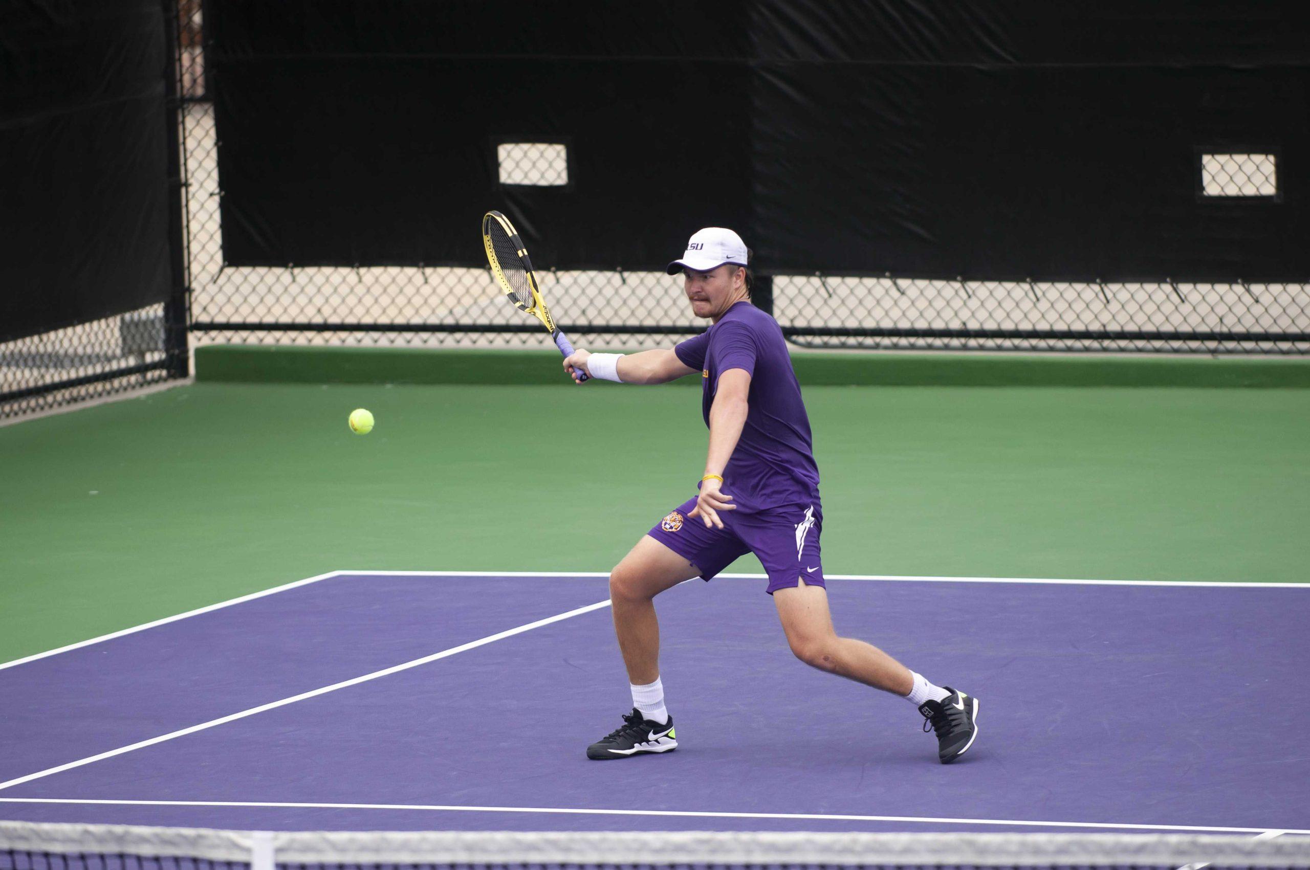 PHOTOS: LSU men's tennis falls to South Carolina