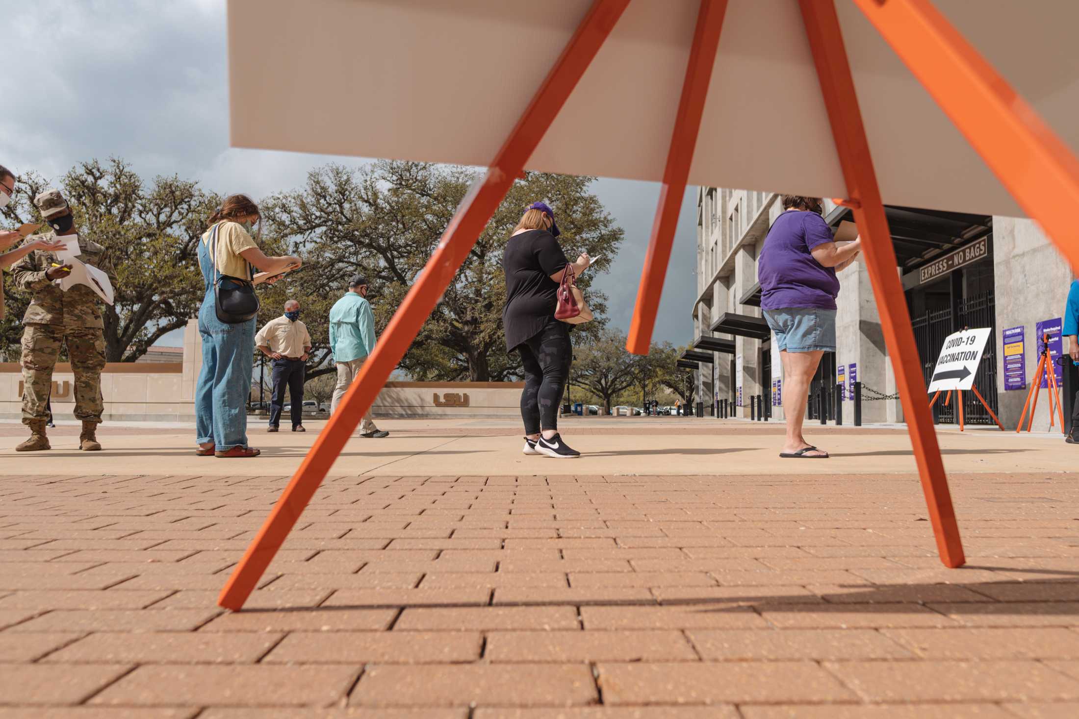 PHOTOS: Tiger Stadium provides COVID-19 vaccines for Baton Rouge community