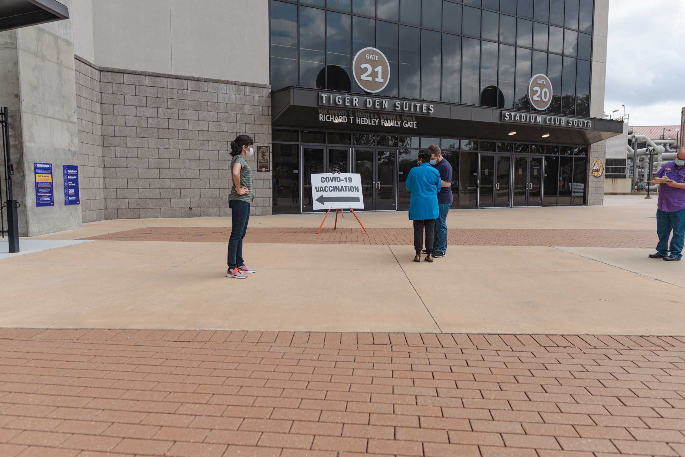 PHOTOS: Tiger Stadium provides COVID-19 vaccines for Baton Rouge community