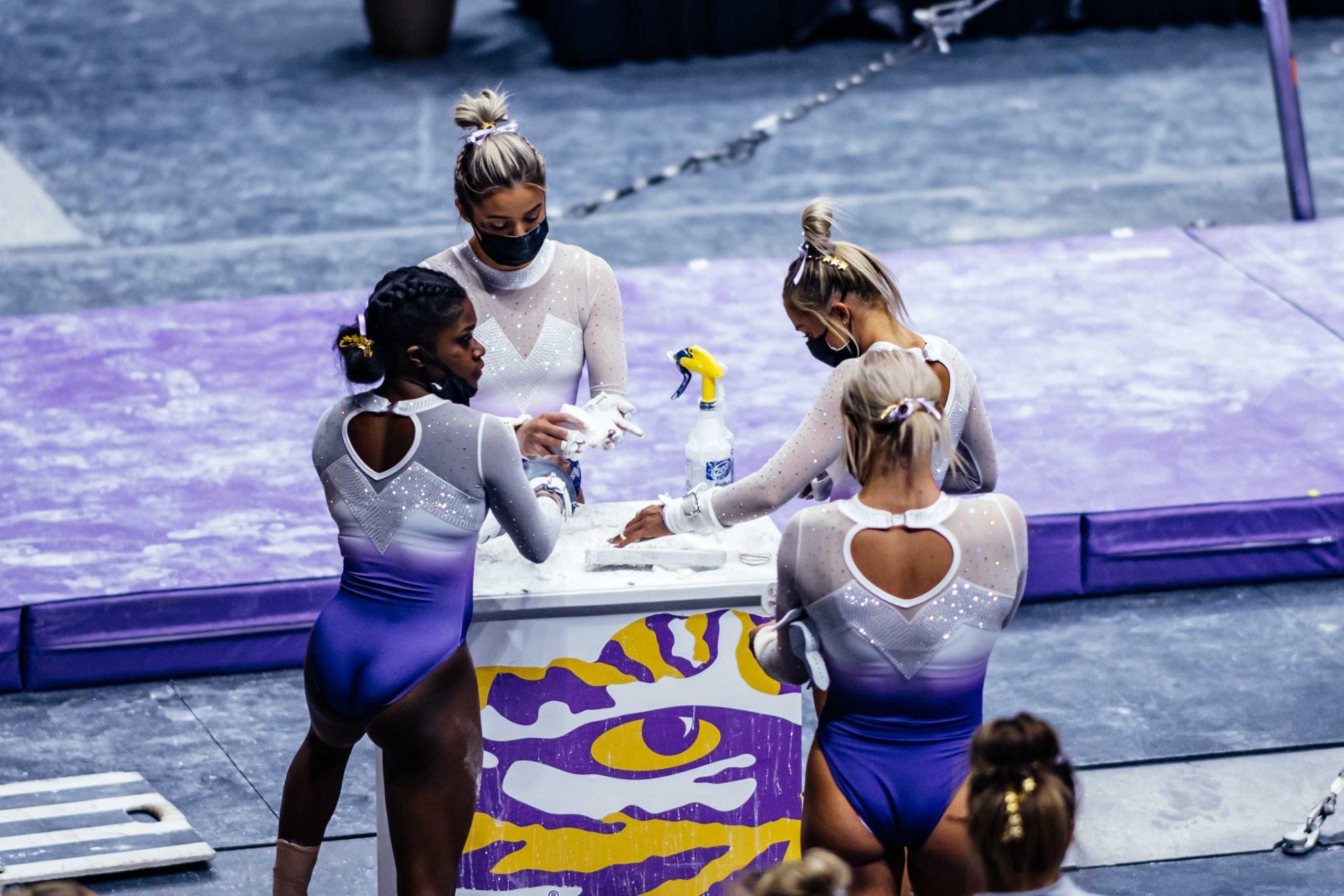 PHOTOS: No.3 LSU gymnastics holds senior night and defeats No. 22 Missouri