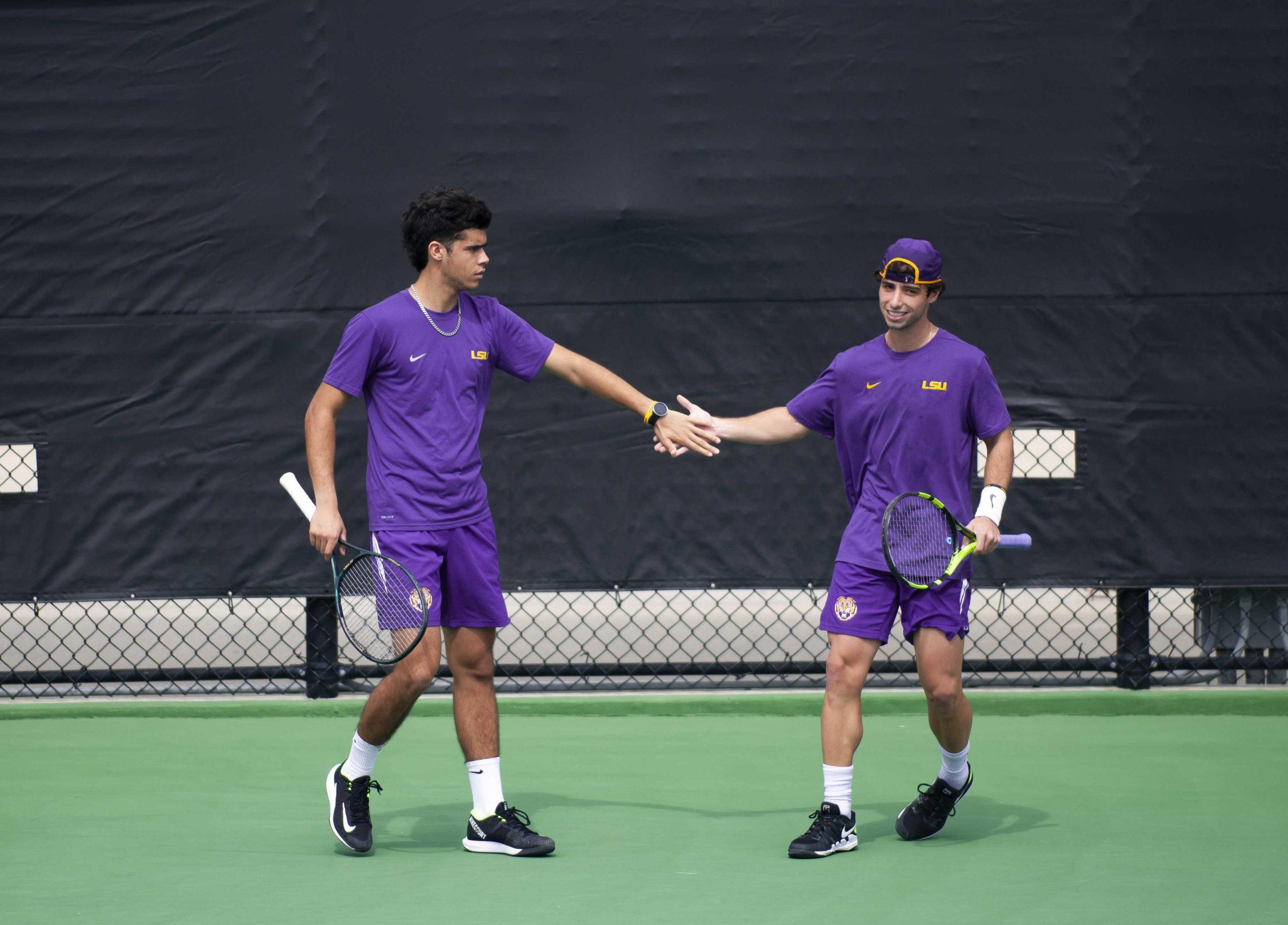 No Need to Panic LSU men’s tennis attributes skid to strength of