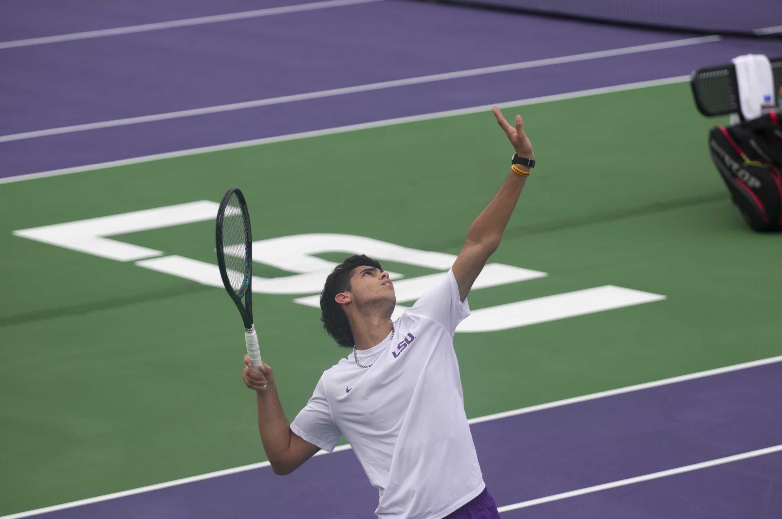 PHOTOS: LSU men's tennis falls to South Carolina