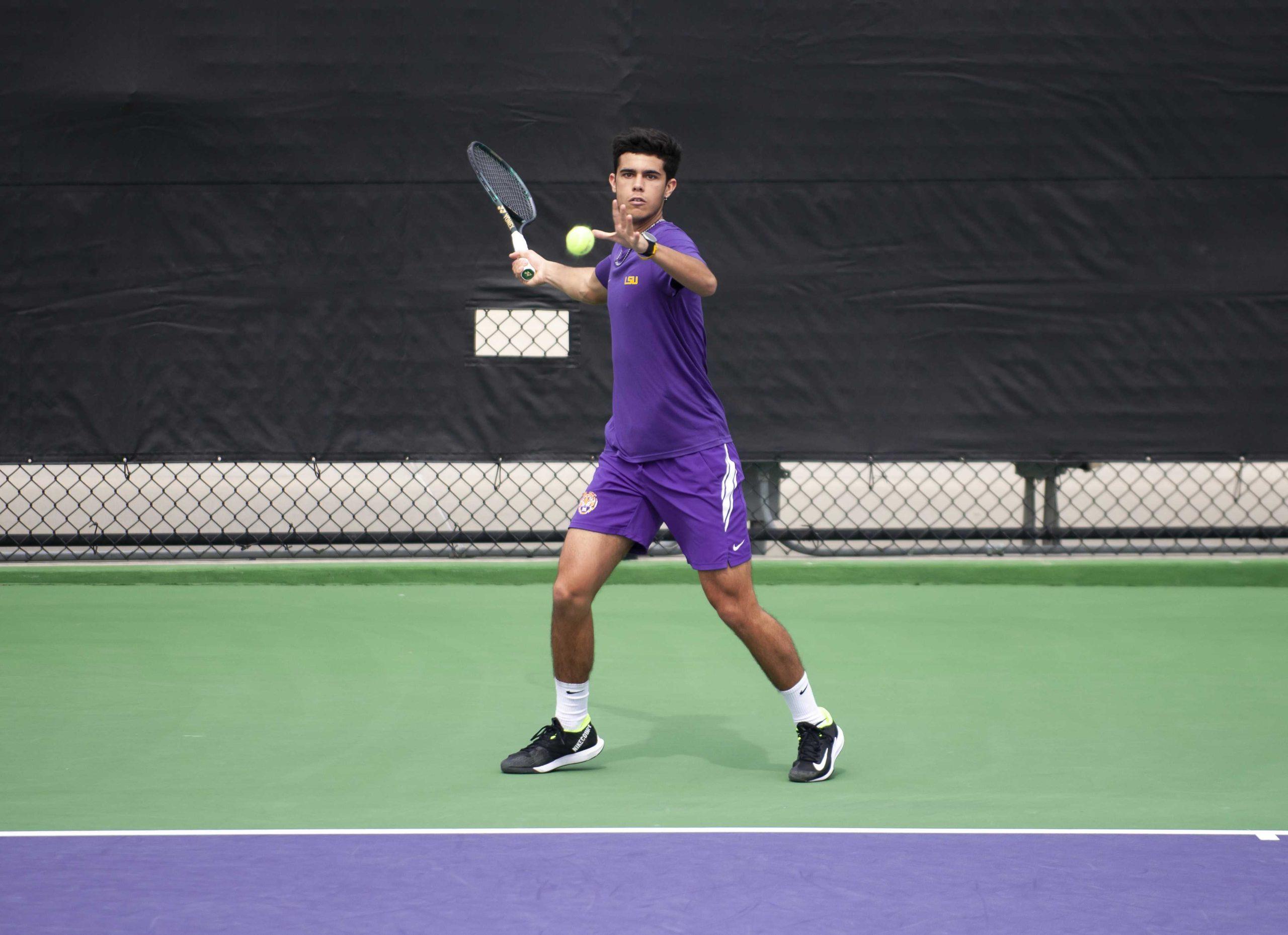 PHOTOS: LSU men's tennis falls to South Carolina