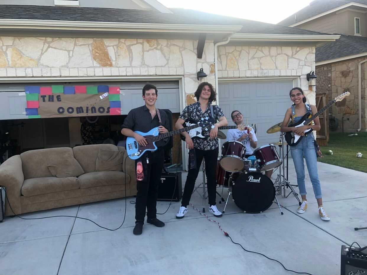 Student Spotlight: Jordan Scroggins and The Cominos bring music to their neighborhood