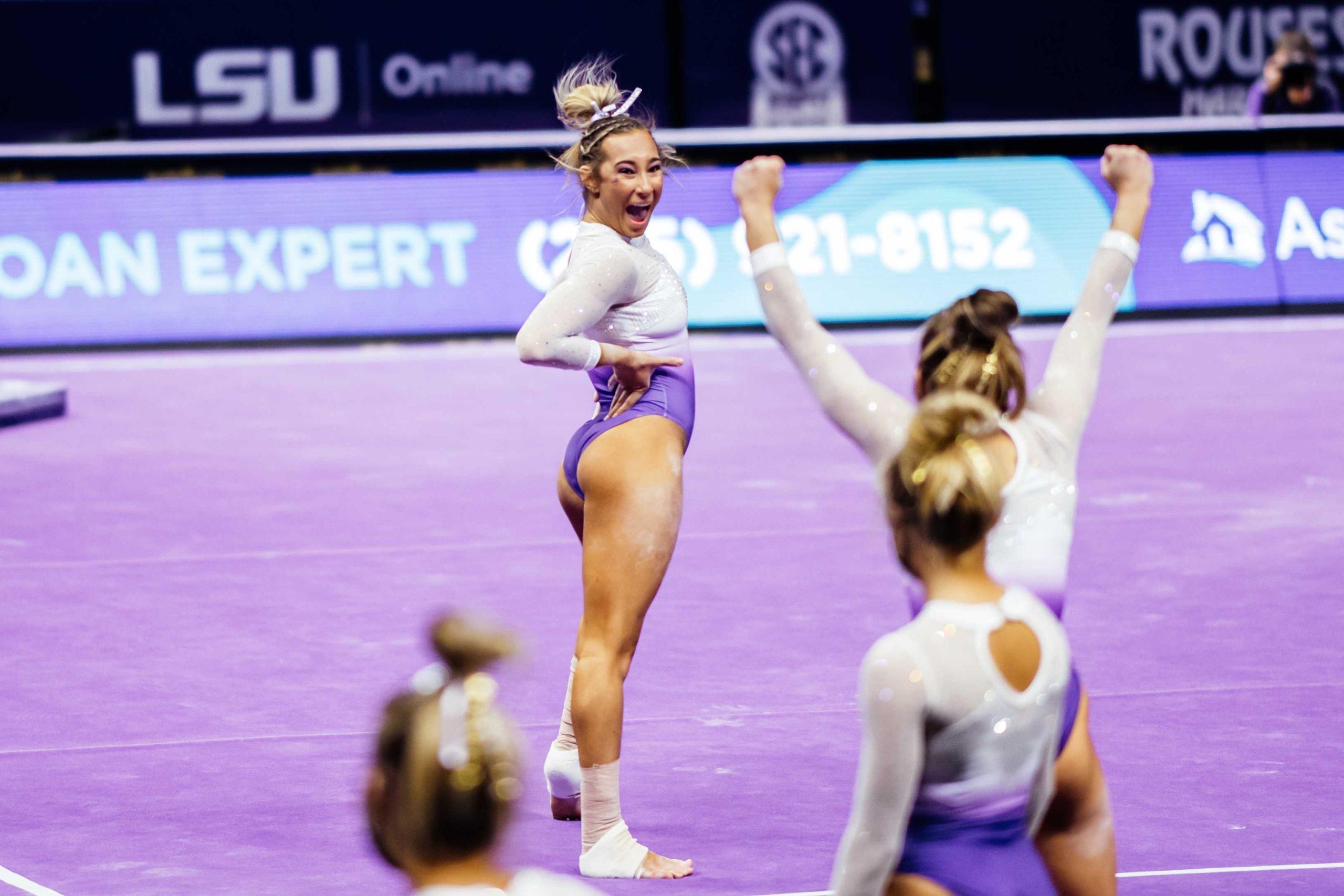 PHOTOS: No.3 LSU gymnastics holds senior night and defeats No. 22 Missouri