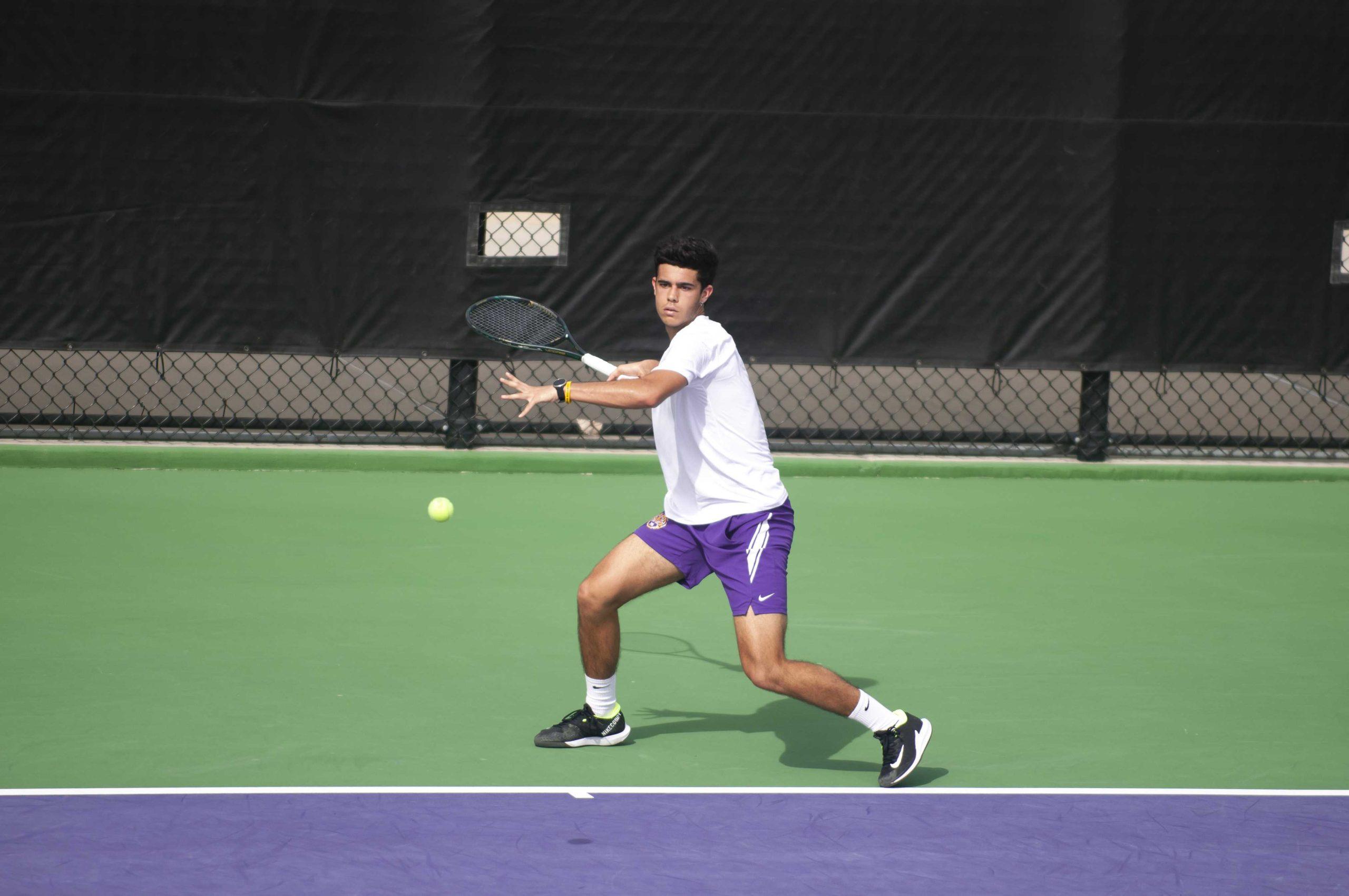 PHOTOS: LSU men's tennis falls to South Carolina