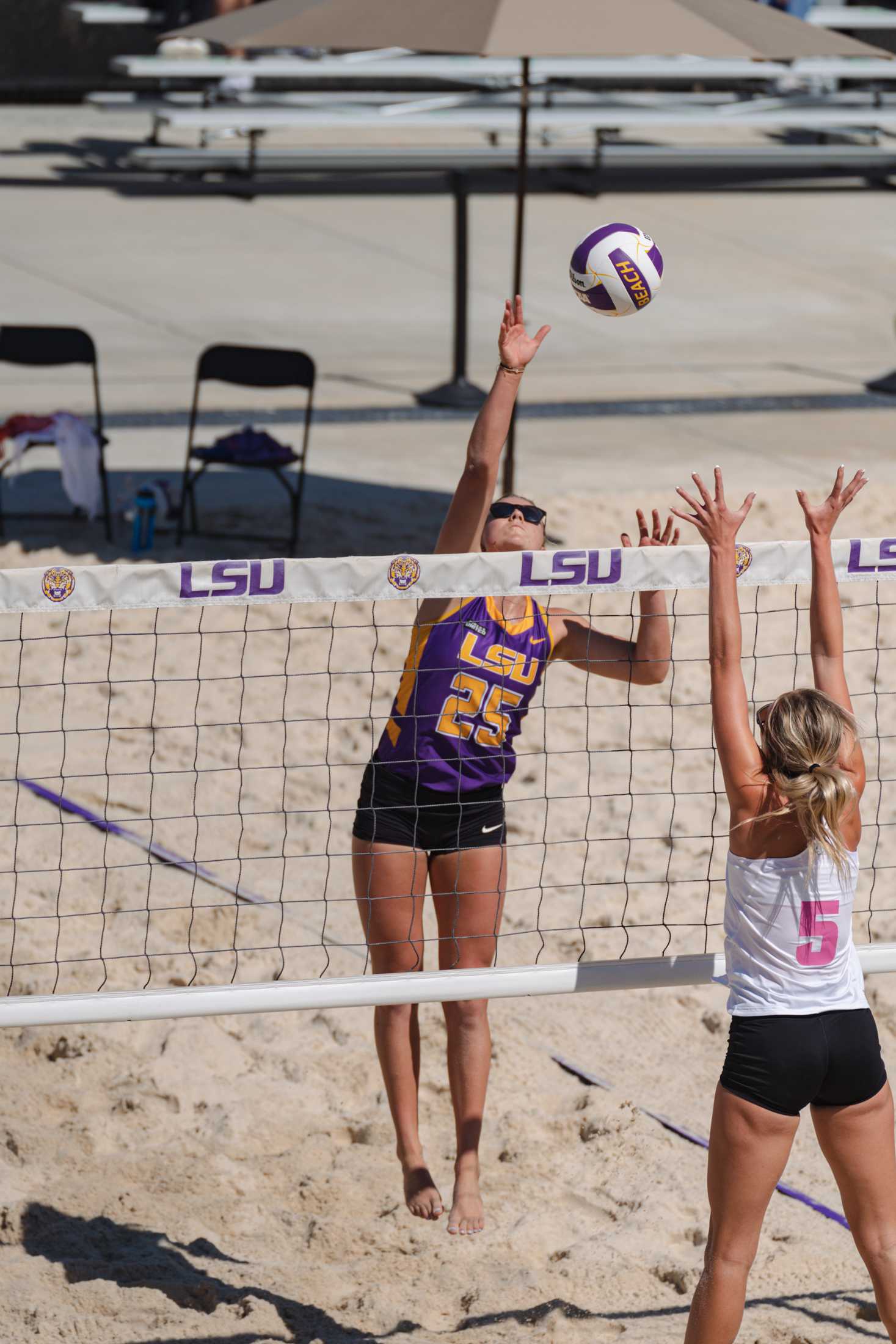 PHOTOS: LSU beach volleyball defeats Florida Atlantic