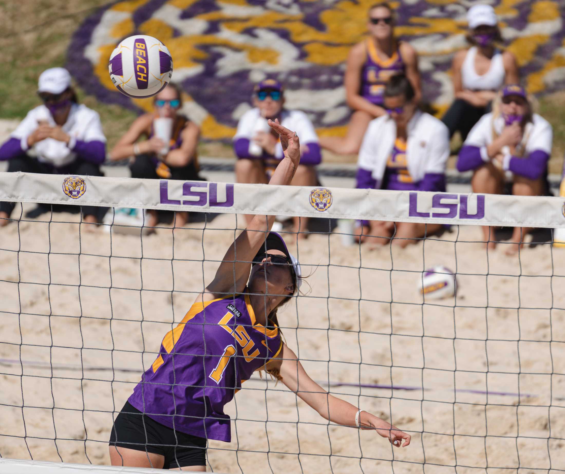 PHOTOS: LSU beach volleyball defeats Florida Atlantic