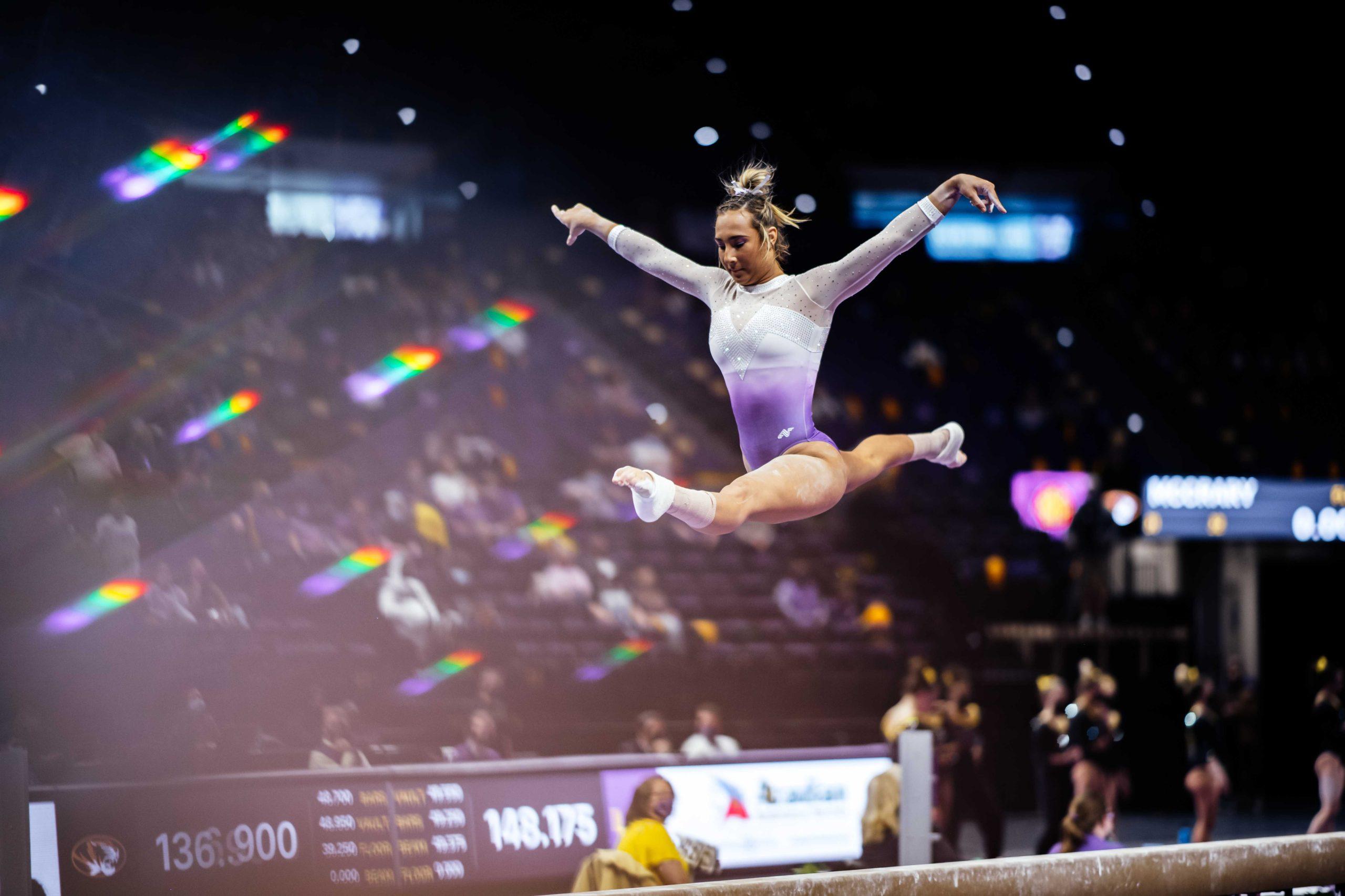 PHOTOS: No.3 LSU gymnastics holds senior night and defeats No. 22 Missouri