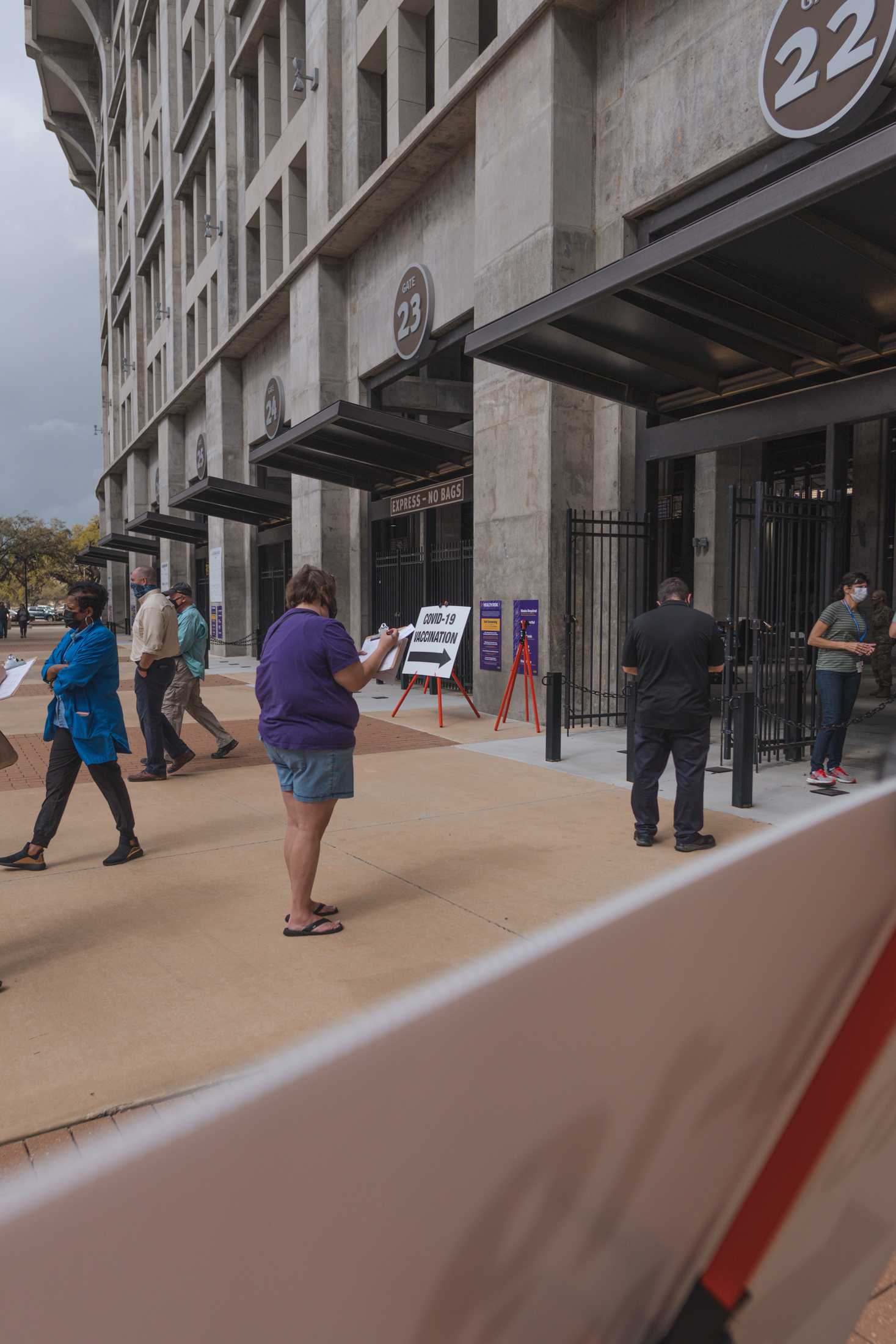 PHOTOS: Tiger Stadium provides COVID-19 vaccines for Baton Rouge community