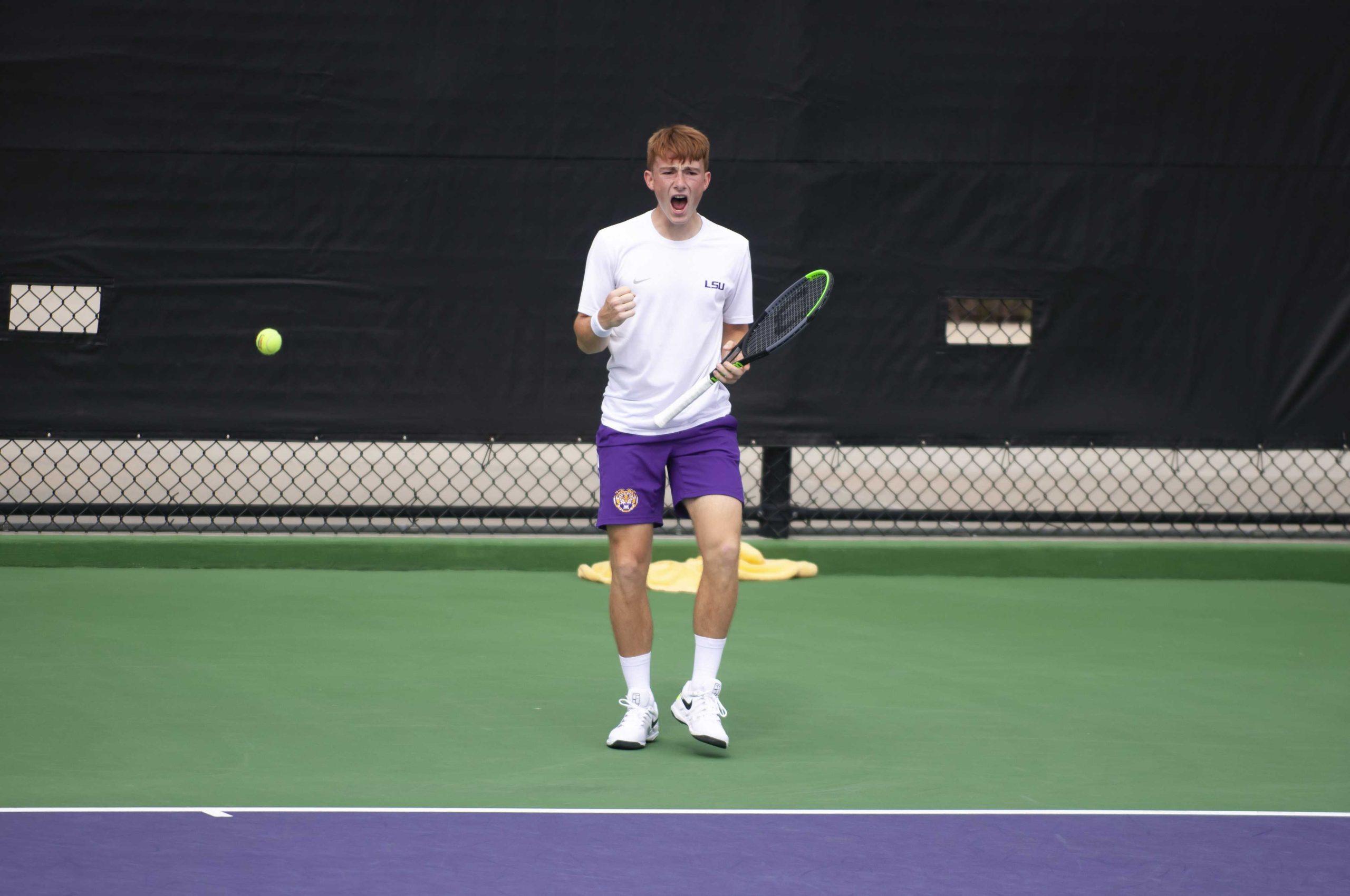 PHOTOS: LSU men's tennis falls to South Carolina