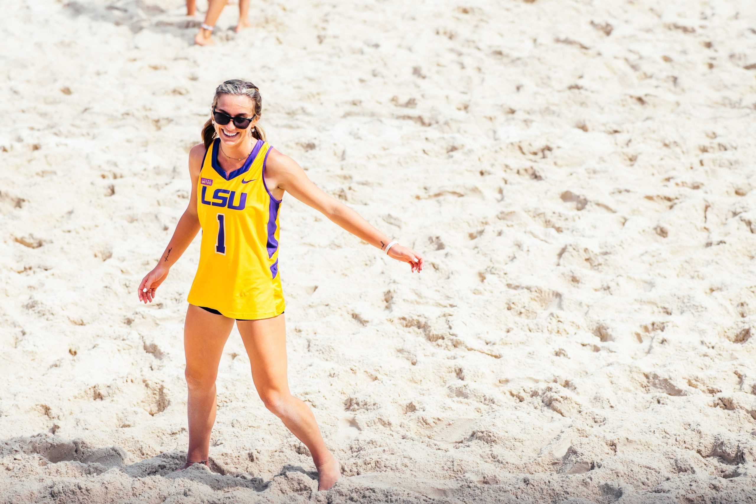 PHOTOS: LSU beach volleyball defeats New Orleans