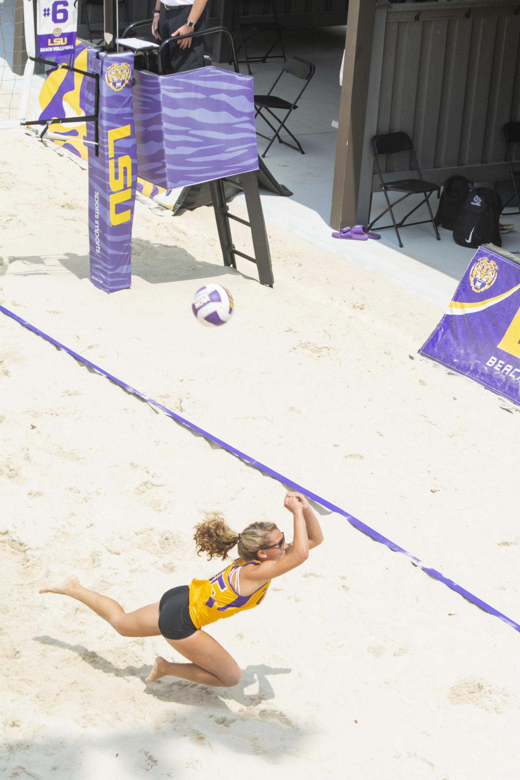 PHOTOS: LSU beach volleyball defeats Spring Hill