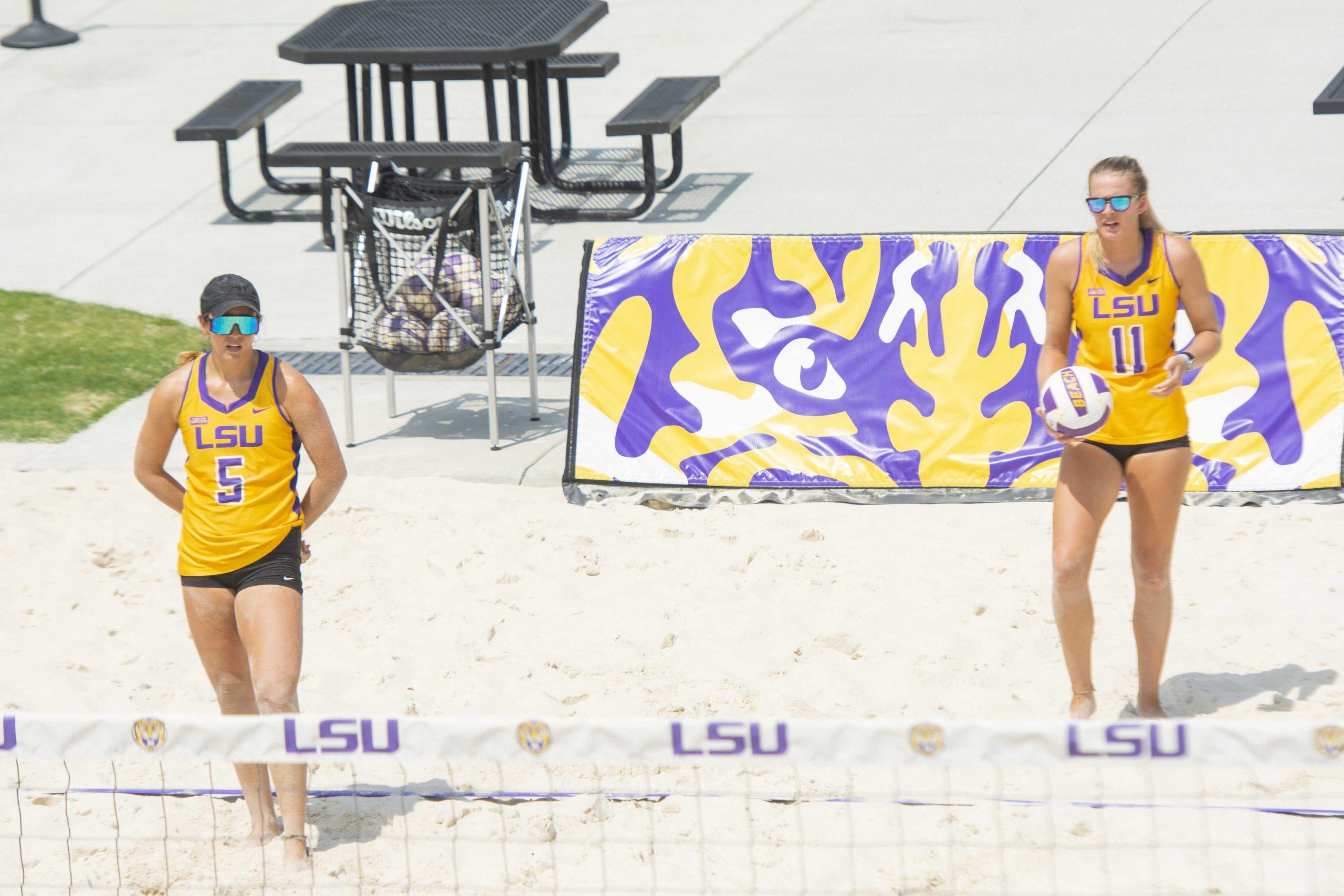 PHOTOS: LSU beach volleyball defeats Spring Hill