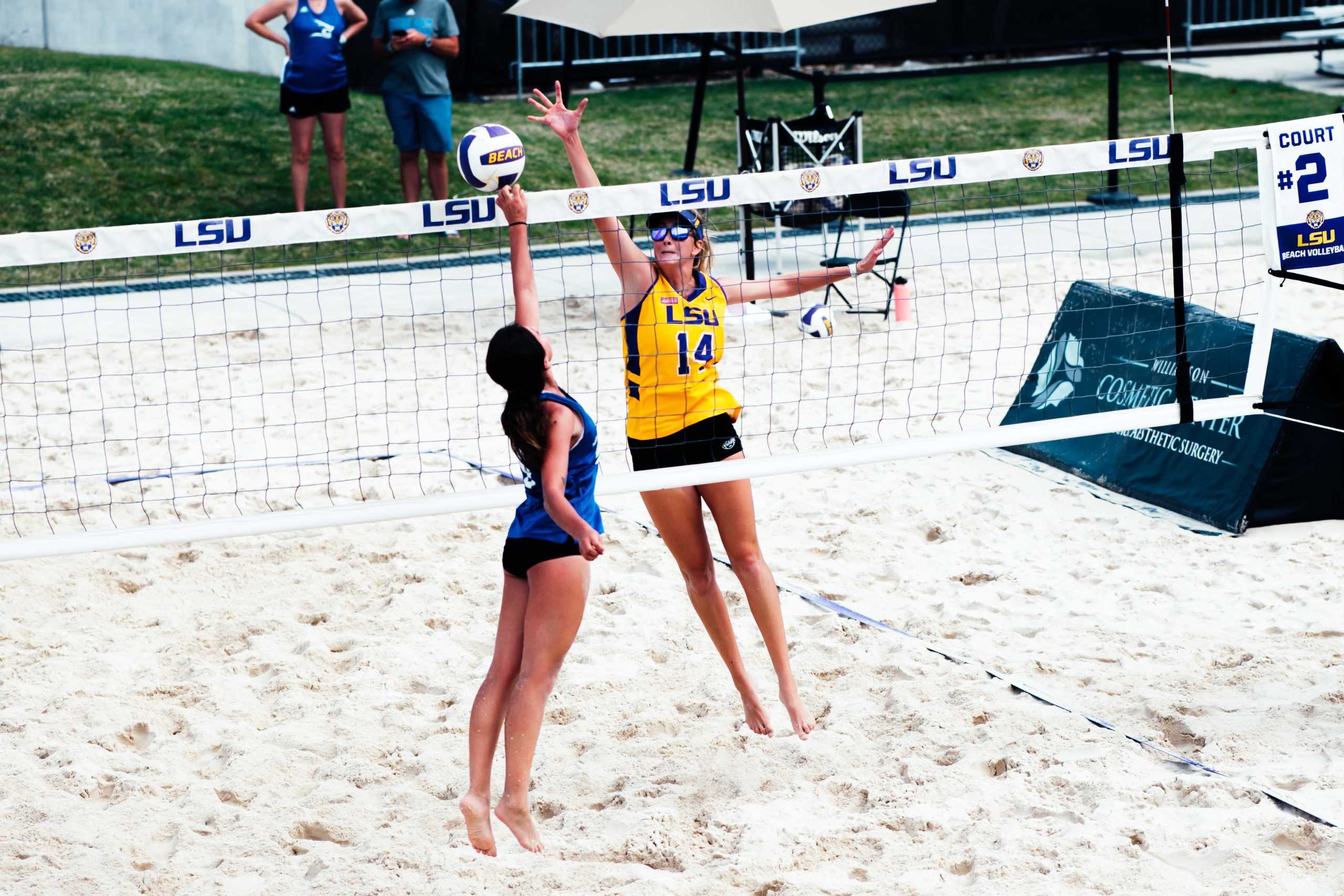 PHOTOS: LSU beach volleyball defeats New Orleans