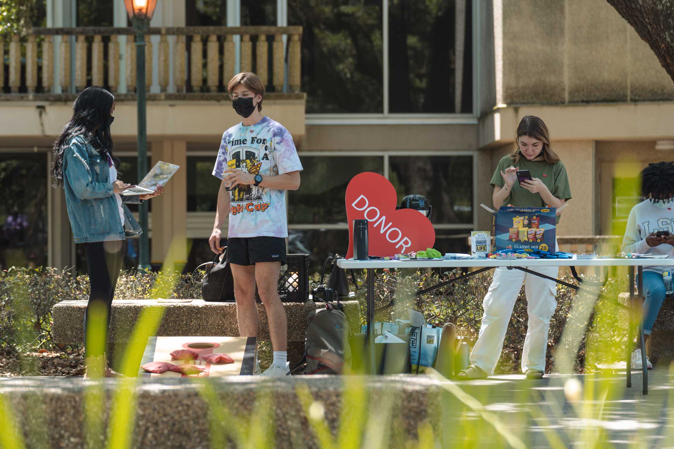 PHOTOS: What happens in Free Speech Plaza?