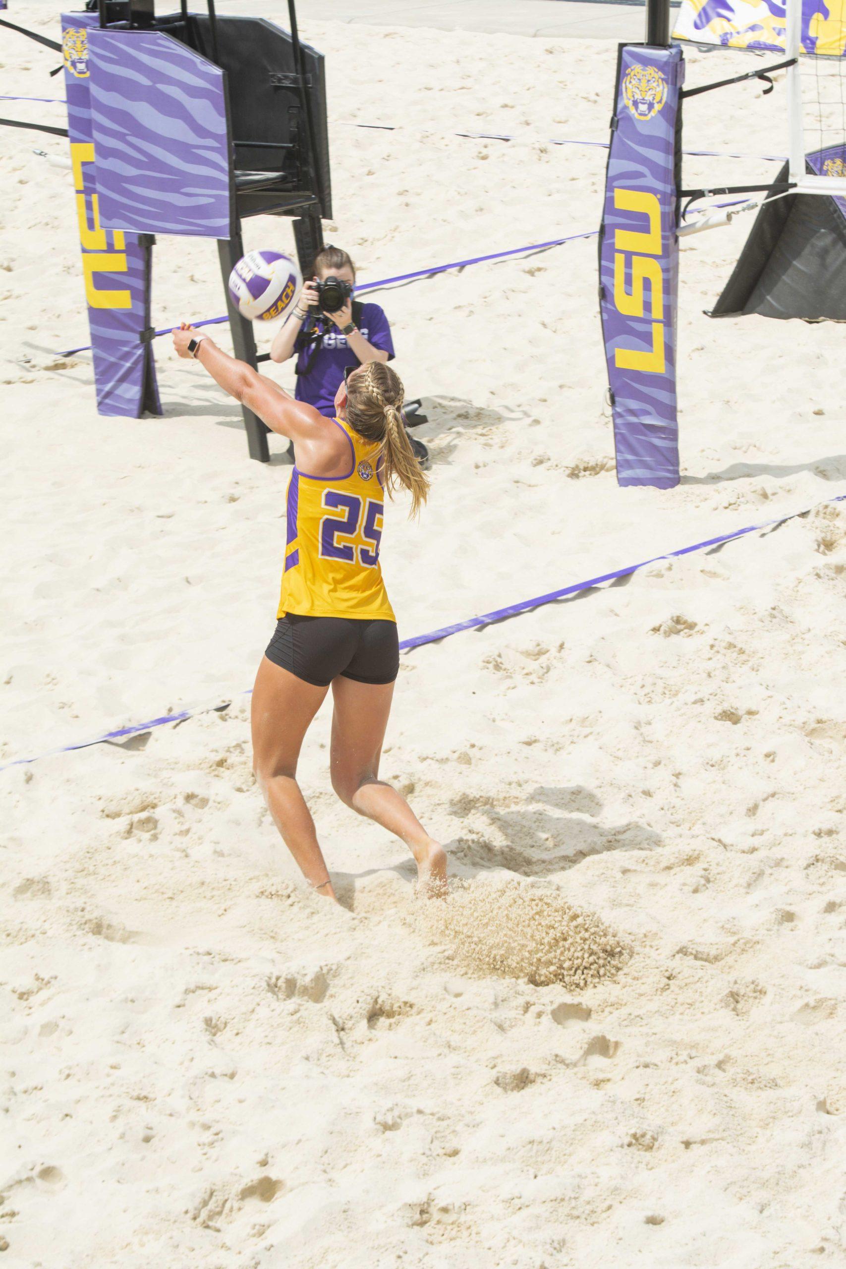 PHOTOS: LSU beach volleyball defeats Spring Hill