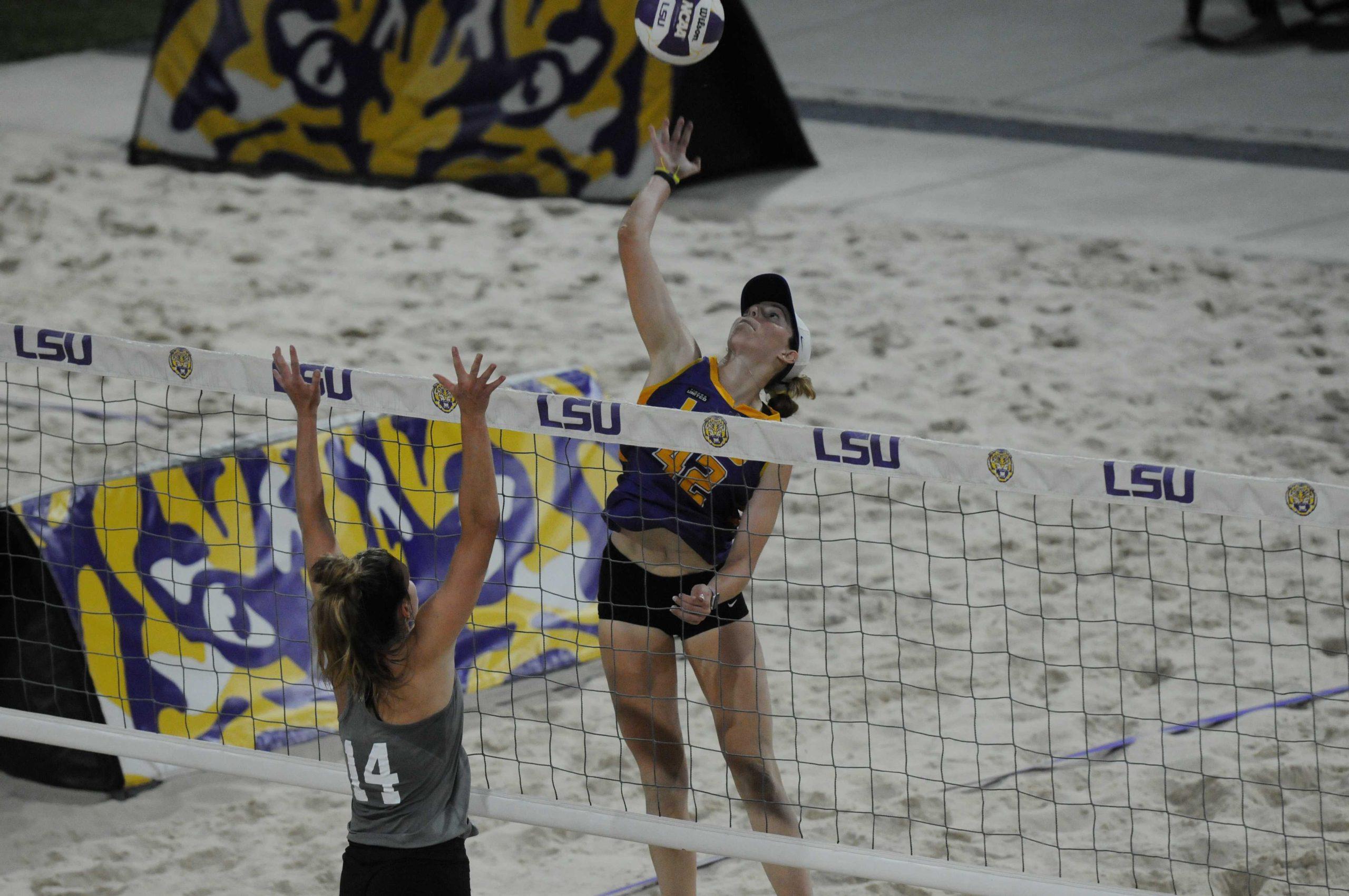 PHOTOS: LSU beach volleyball defeats UCA