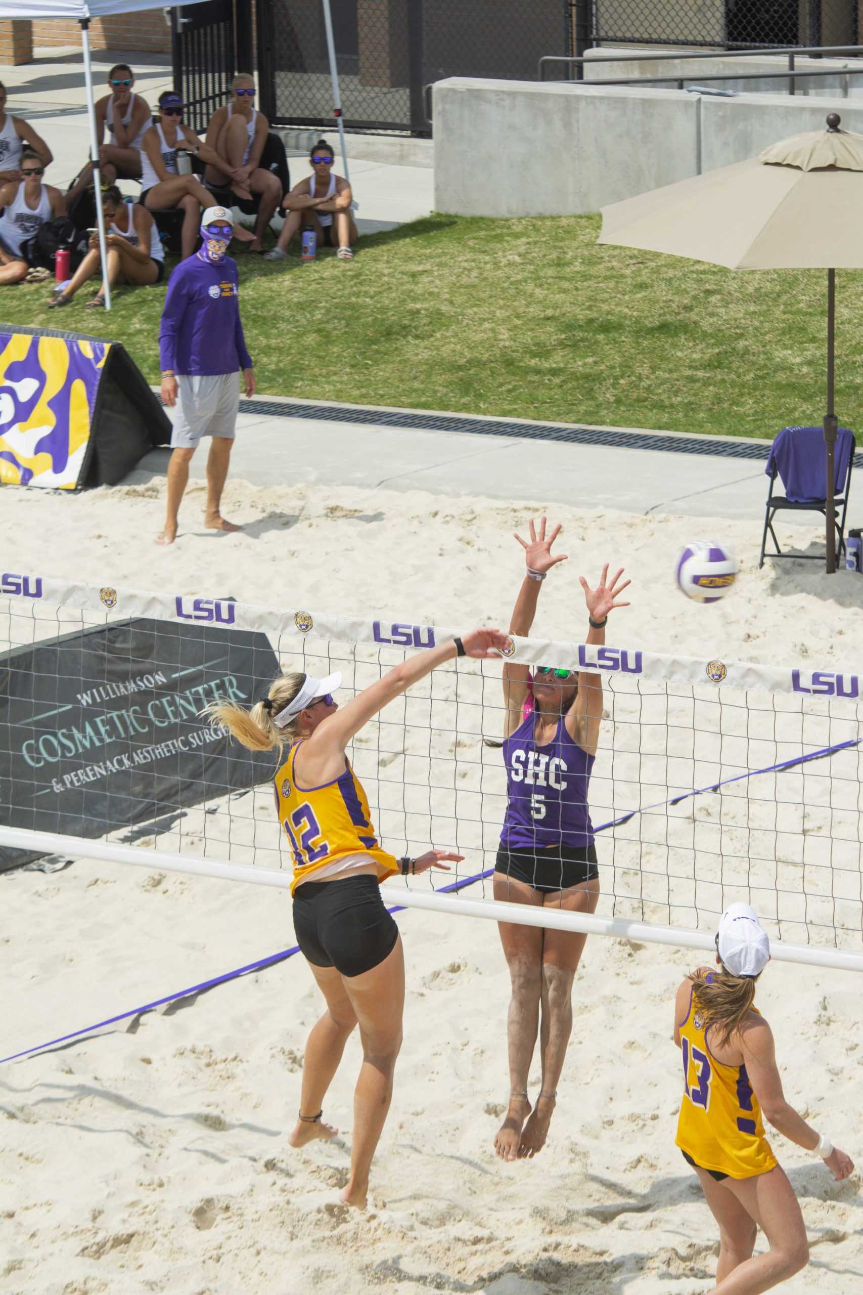 PHOTOS: LSU beach volleyball defeats Spring Hill