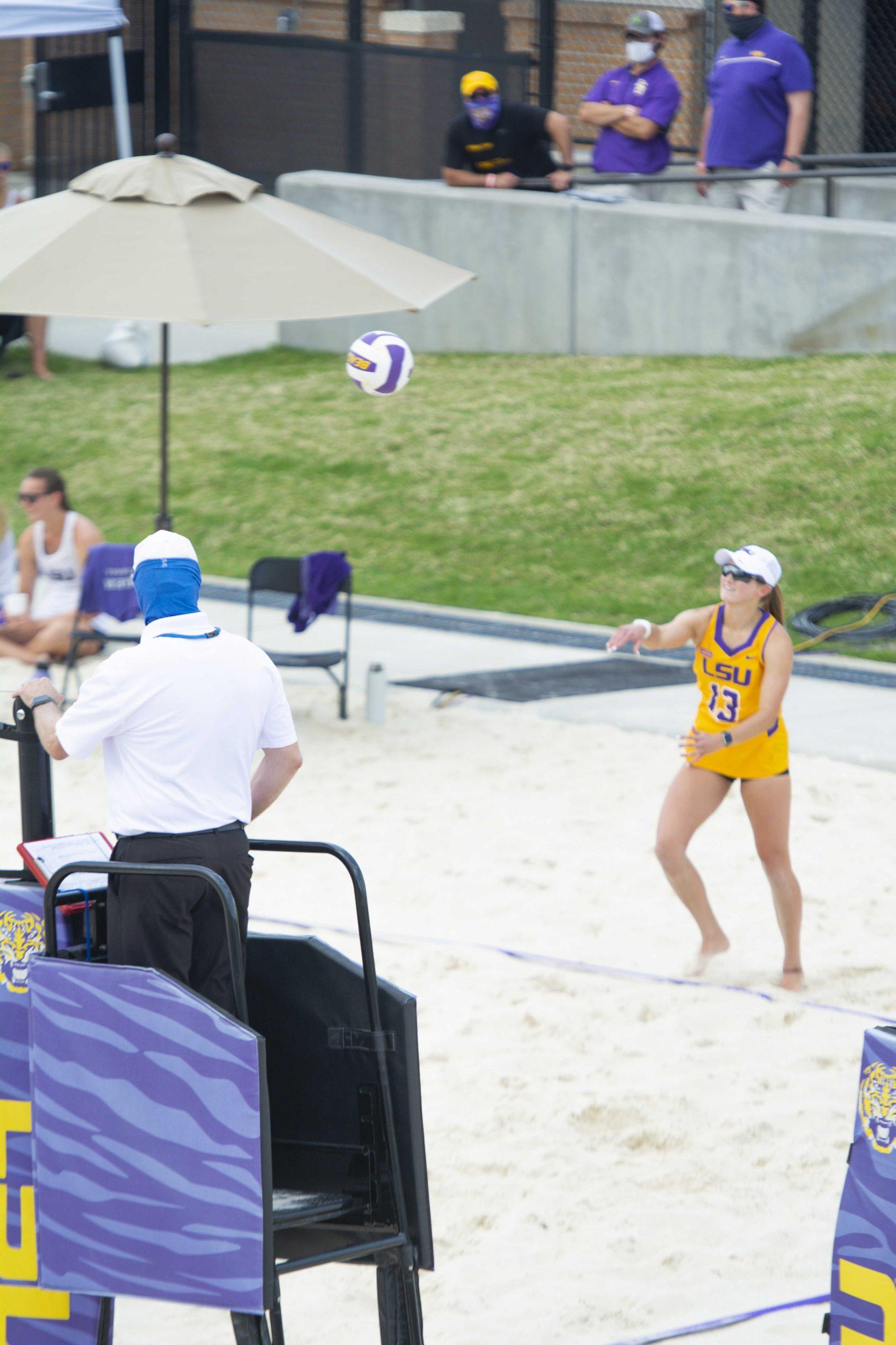 PHOTOS: LSU beach volleyball defeats Spring Hill