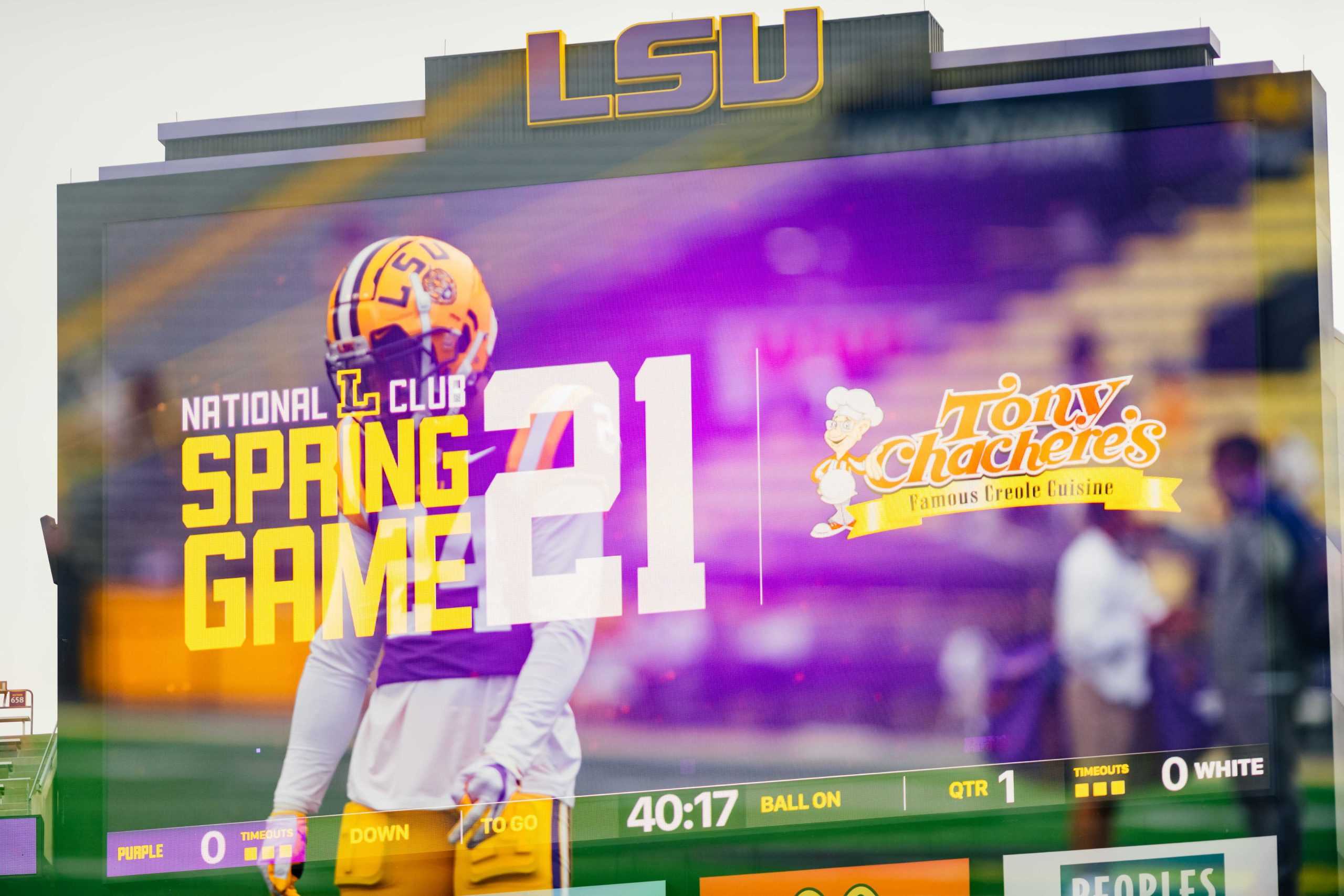 PHOTOS: LSU football white team defeats purple in spring game