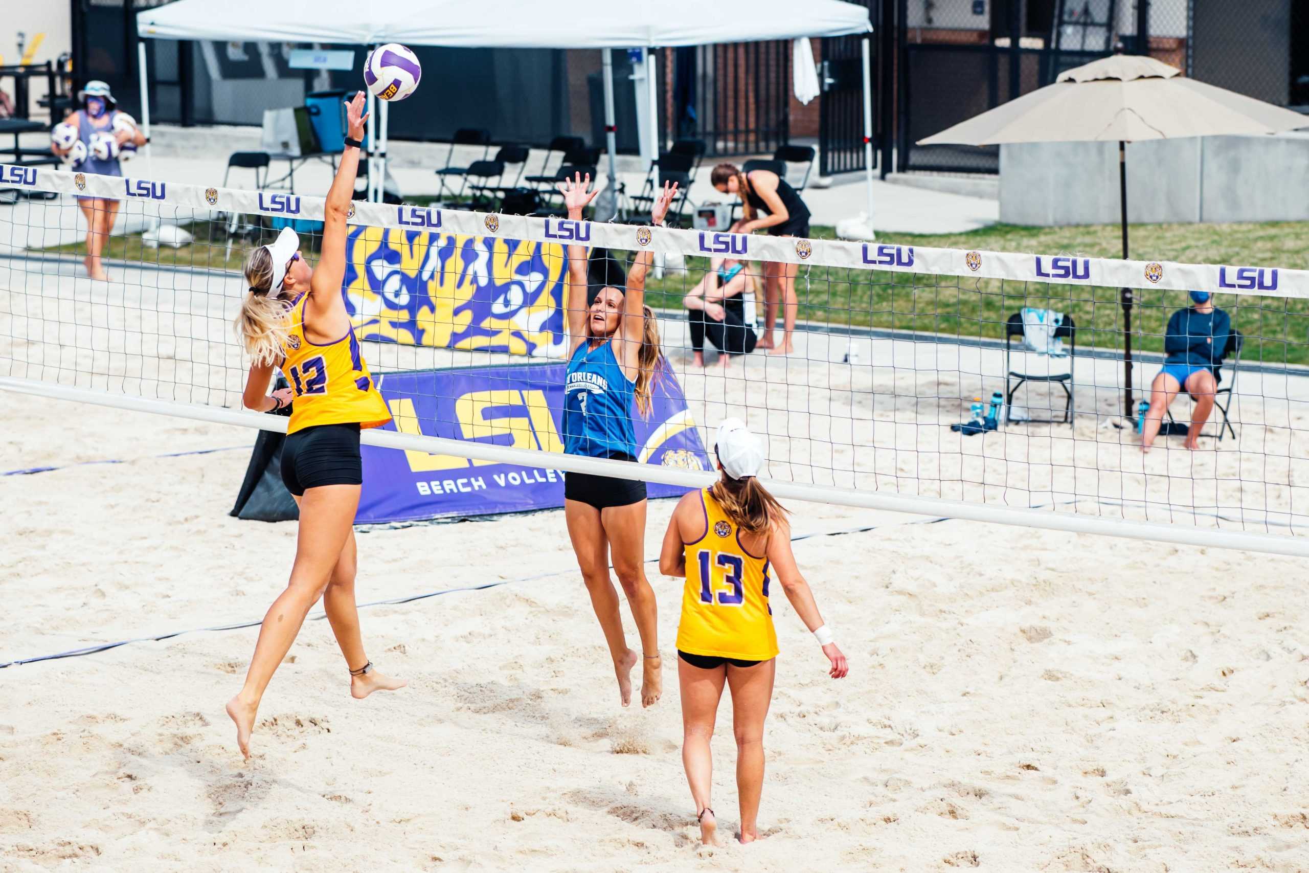 PHOTOS: LSU beach volleyball defeats New Orleans