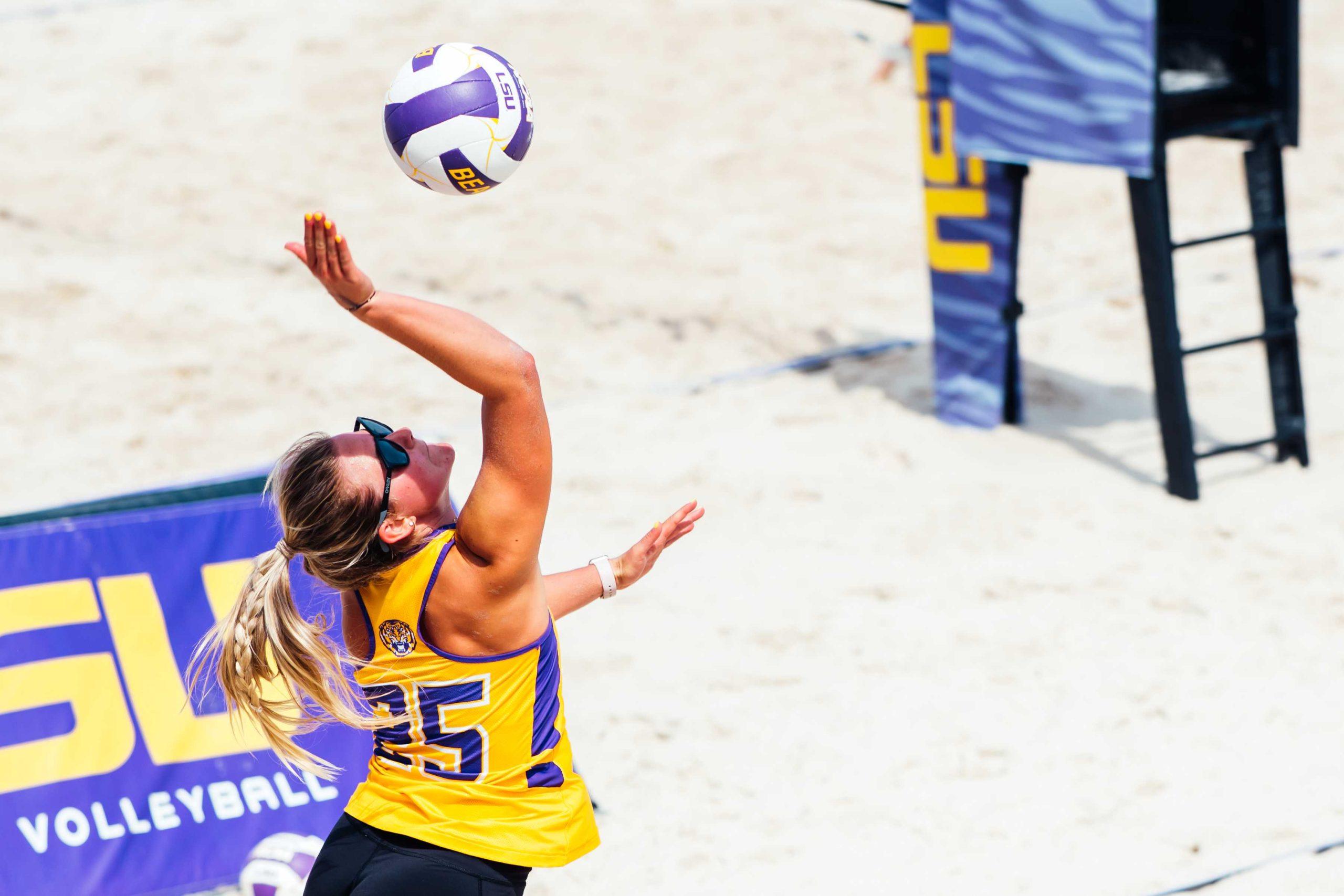 PHOTOS: LSU beach volleyball defeats New Orleans