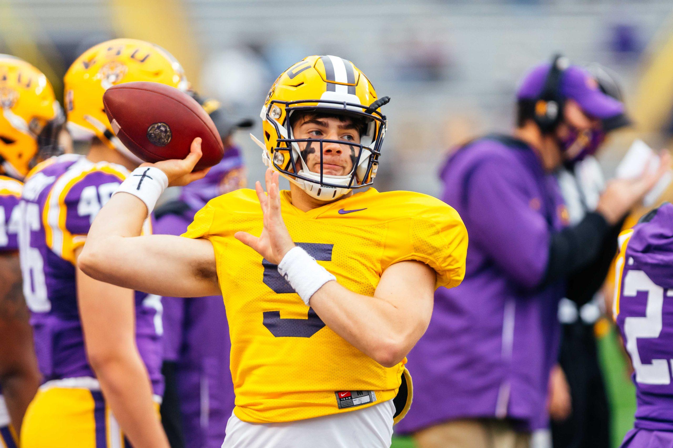 PHOTOS: LSU football white team defeats purple in spring game