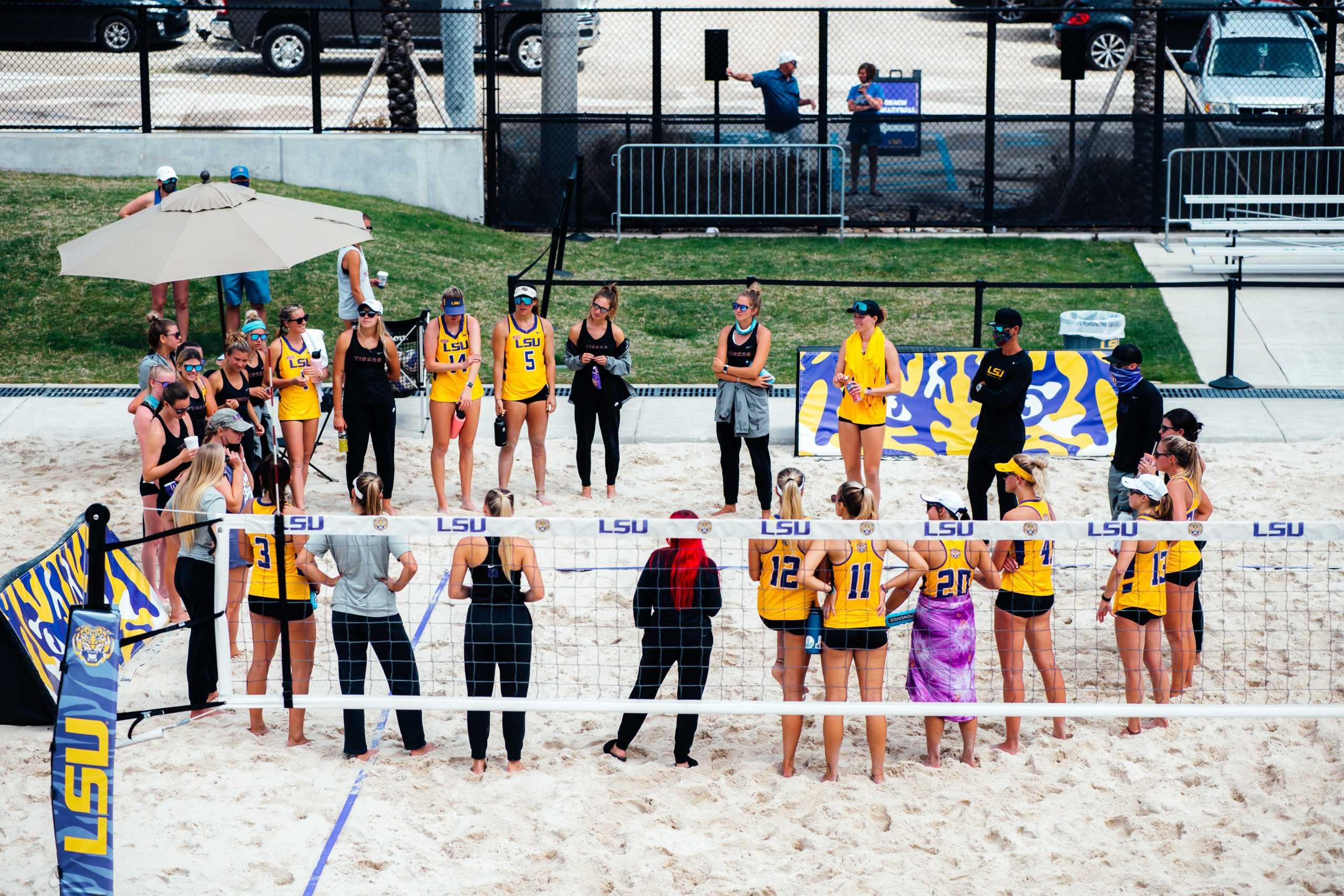 PHOTOS: LSU beach volleyball defeats New Orleans