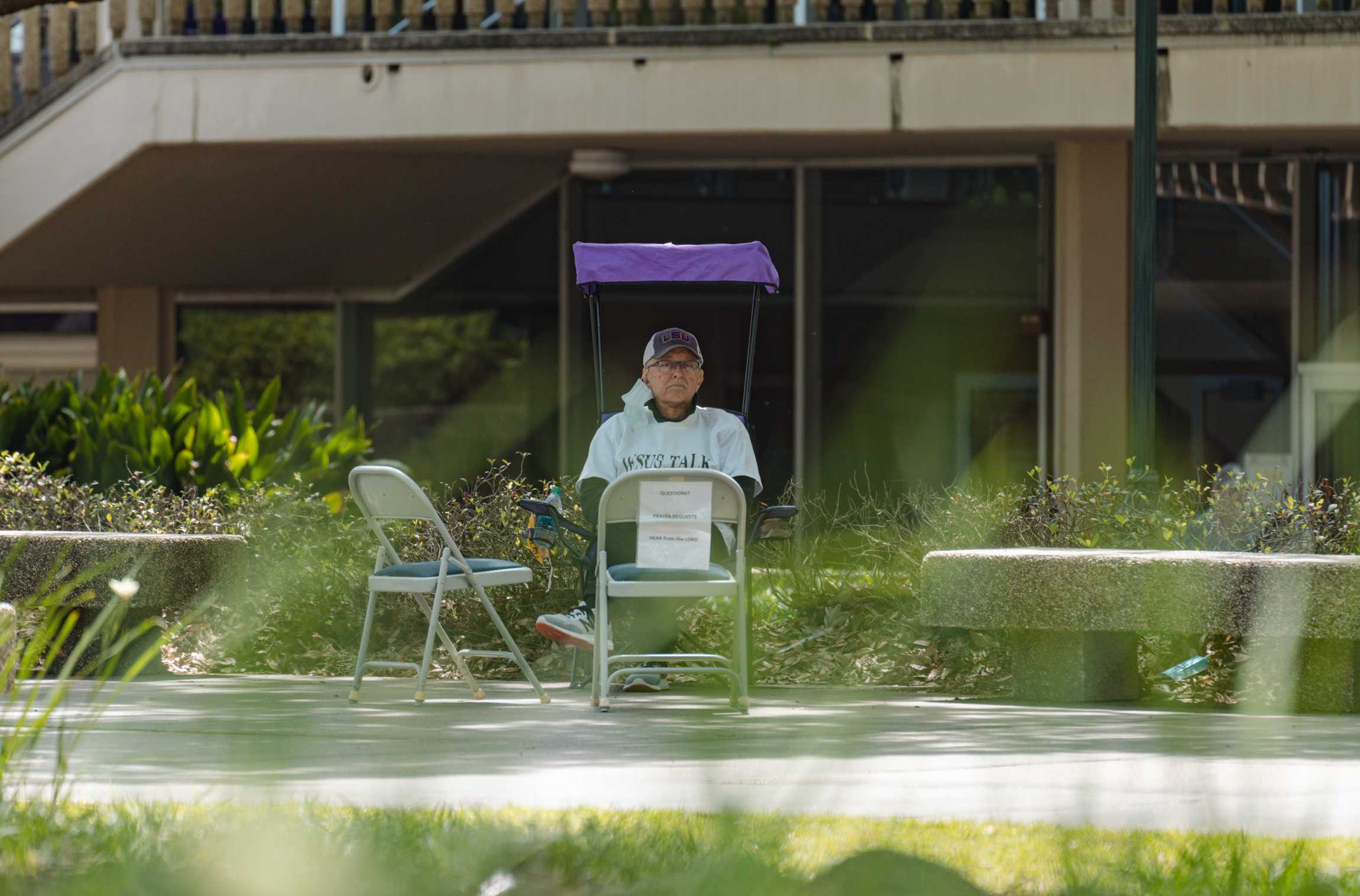 PHOTOS: What happens in Free Speech Plaza?