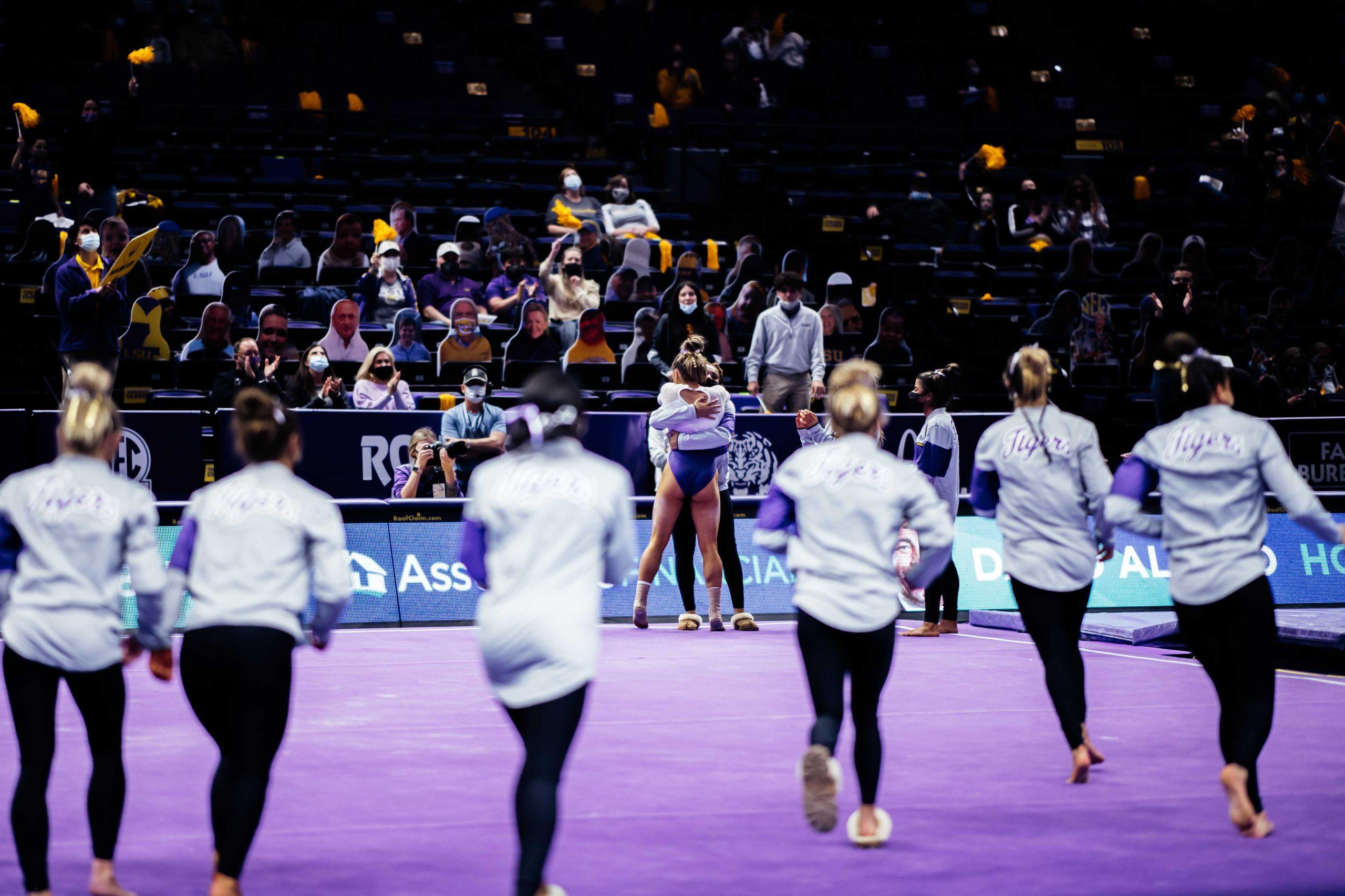 PHOTOS: No.3 LSU gymnastics holds senior night and defeats No. 22 Missouri