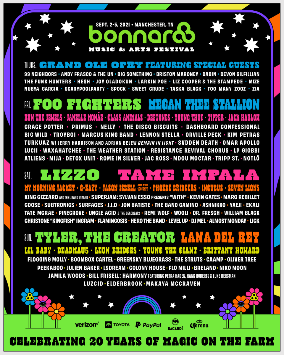 Bonnaroo Lineup