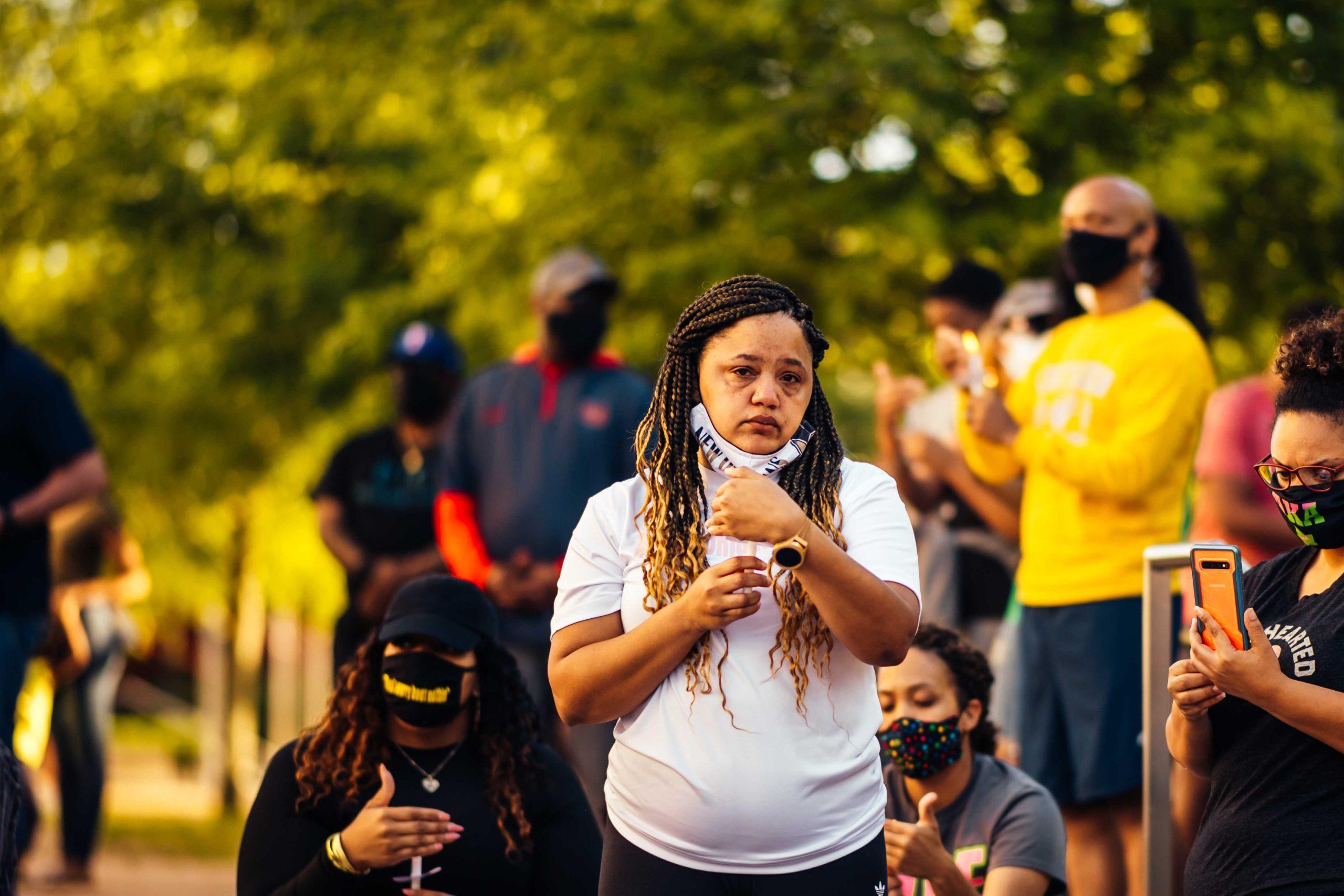 PHOTOS: Family and friends of missing LSU freshman Kori Gauthier gather for candlelight prayer vigil