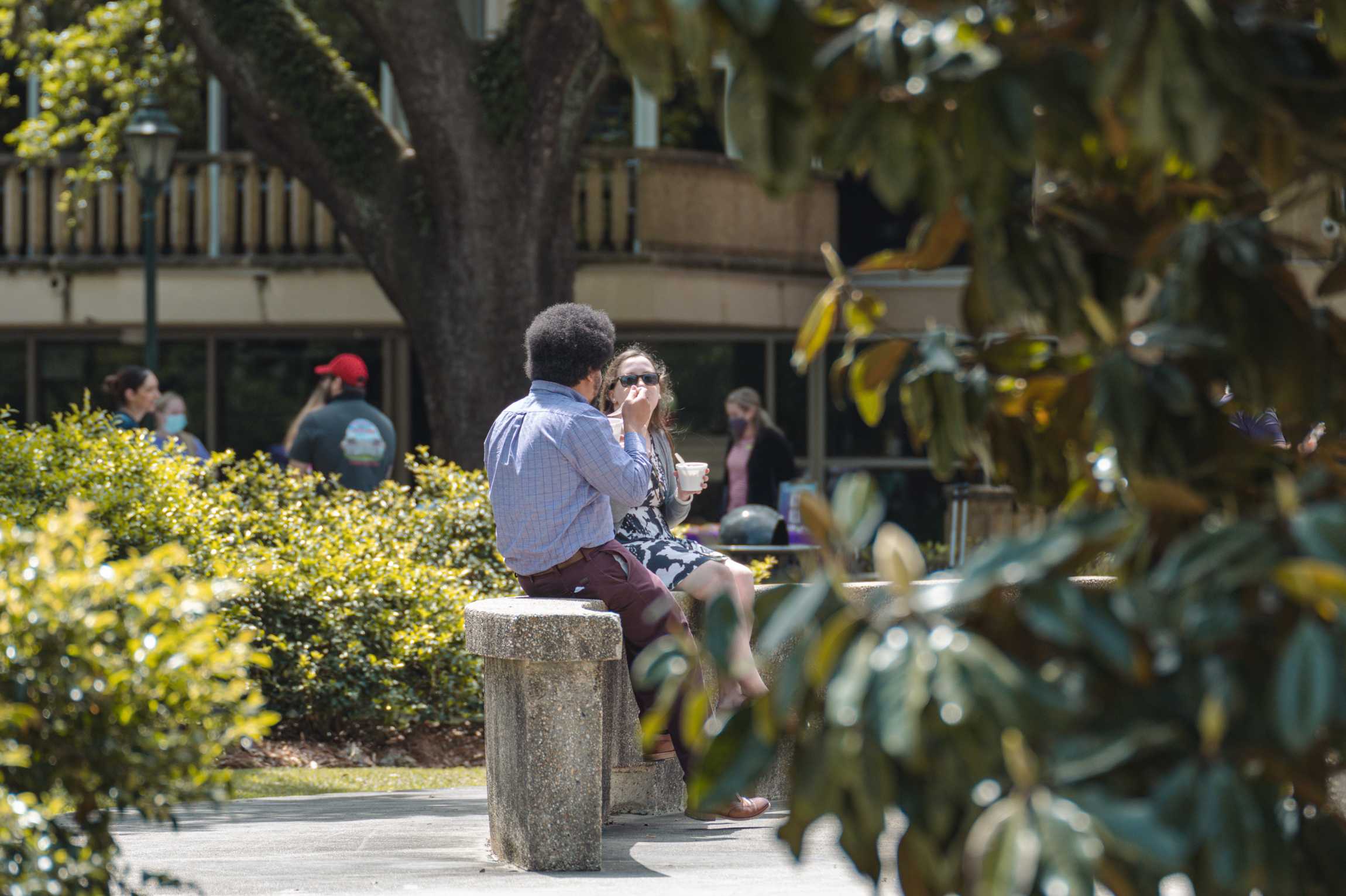 PHOTOS: What happens in Free Speech Plaza?