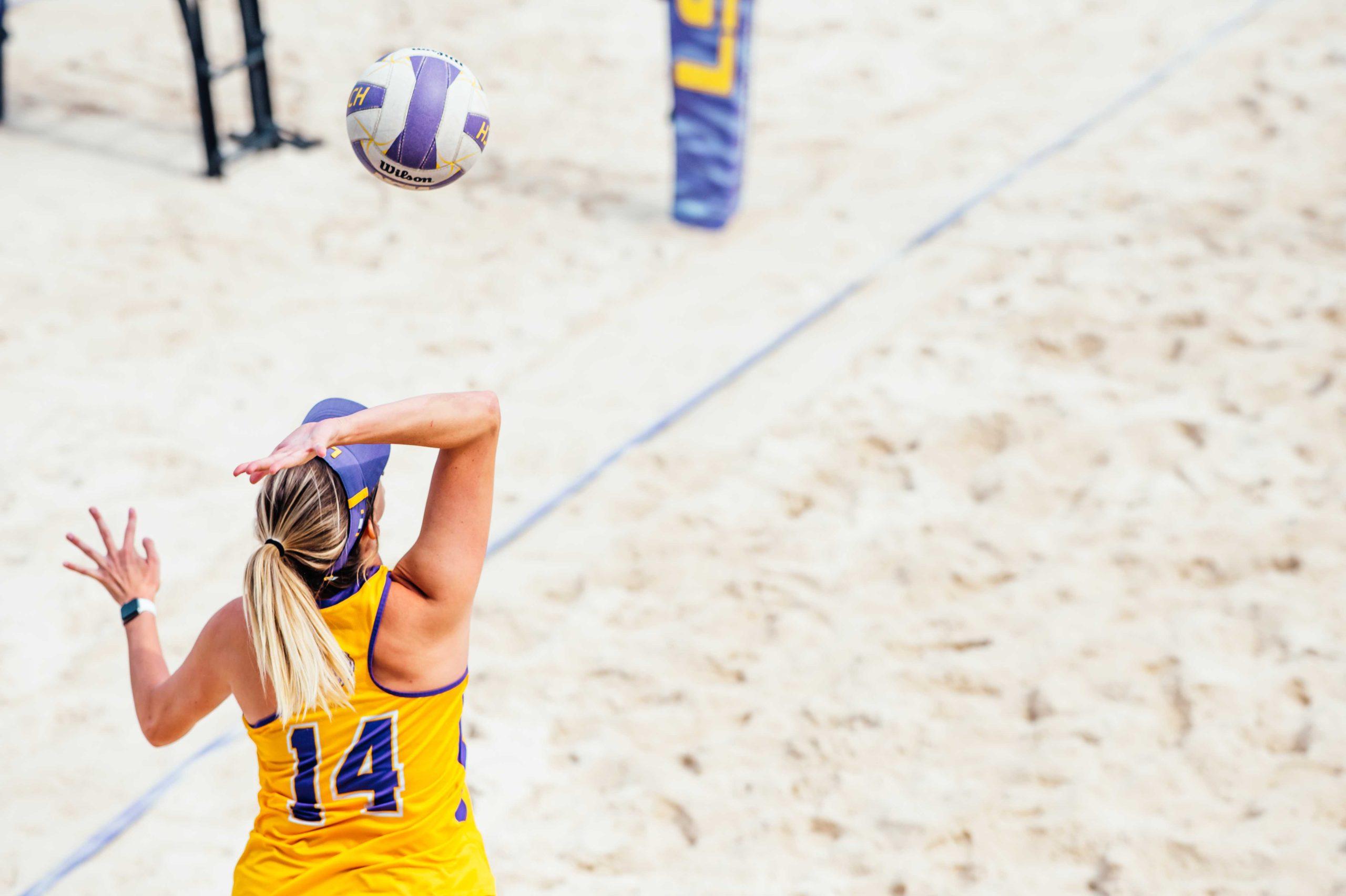 PHOTOS: LSU beach volleyball defeats New Orleans