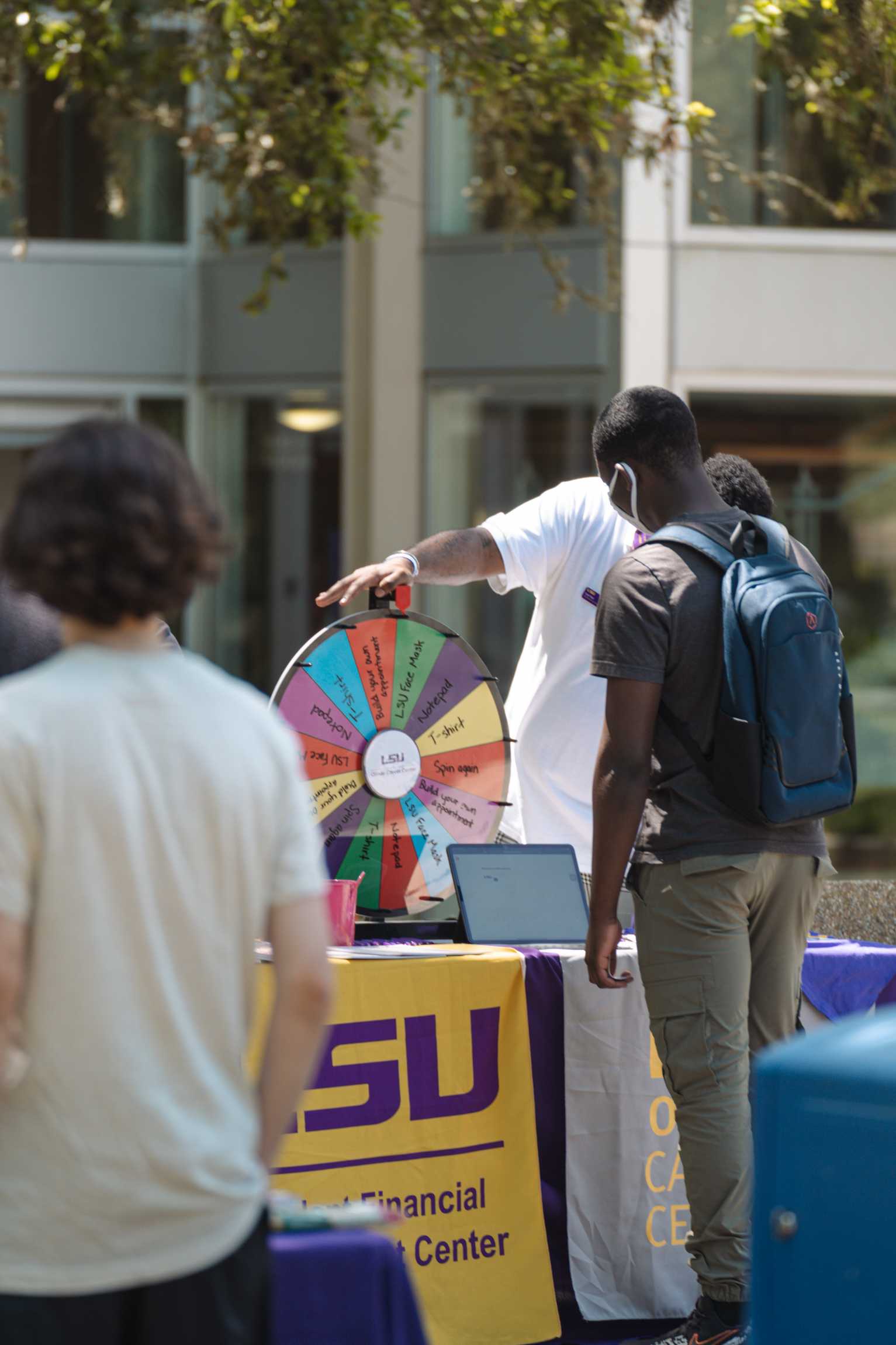 PHOTOS: What happens in Free Speech Plaza?