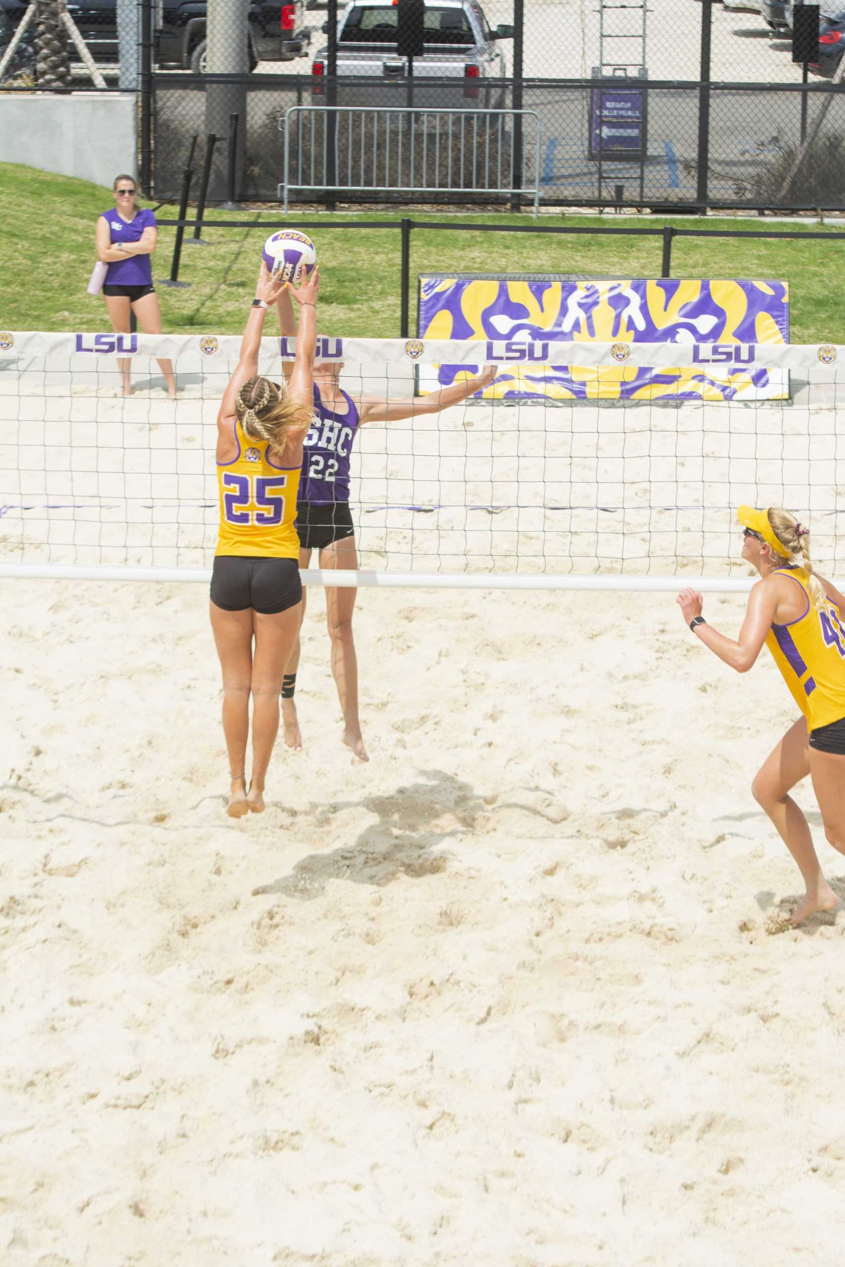 PHOTOS: LSU beach volleyball defeats Spring Hill