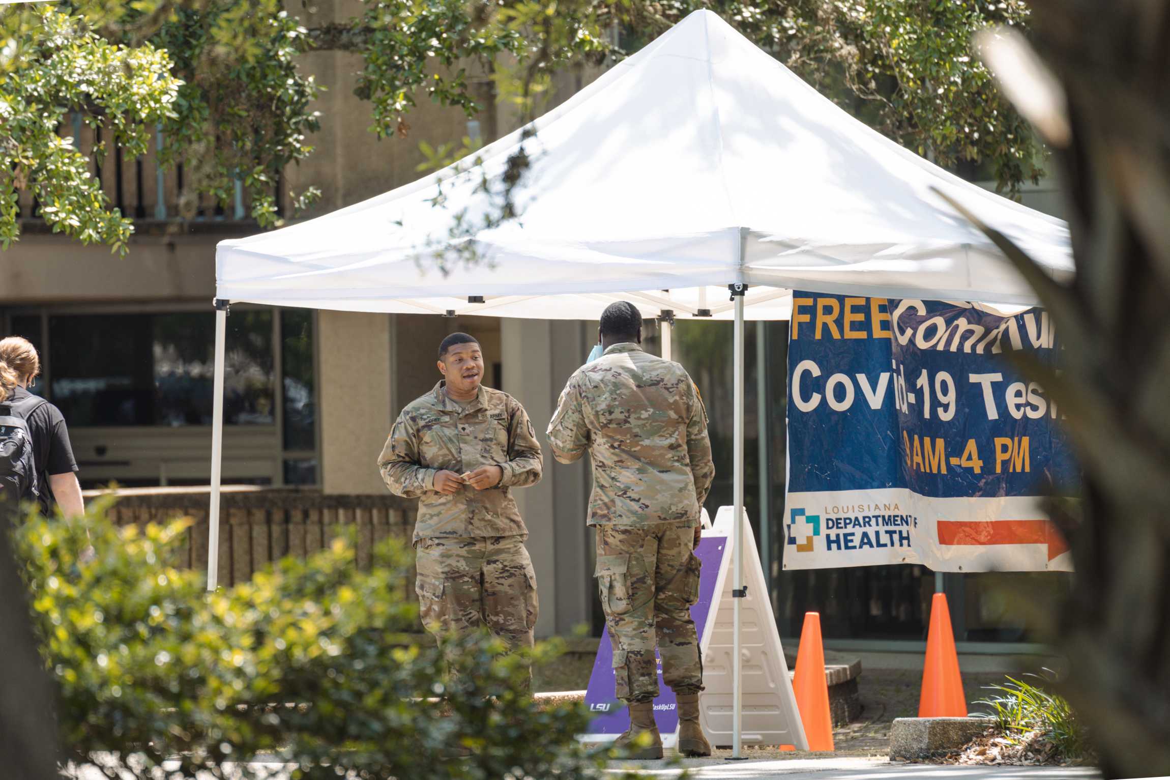 PHOTOS: What happens in Free Speech Plaza?