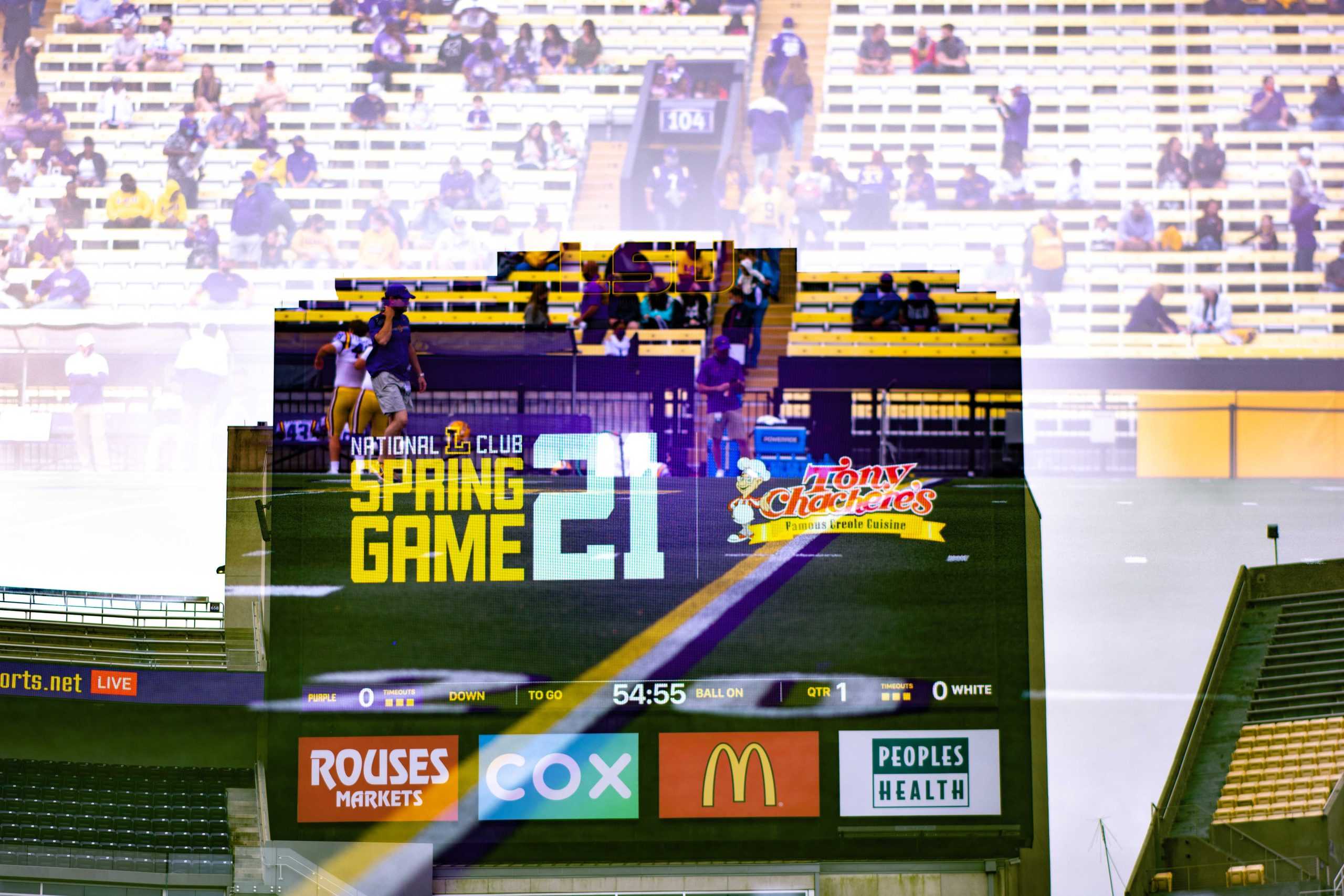 PHOTOS: LSU football white team defeats purple in spring game