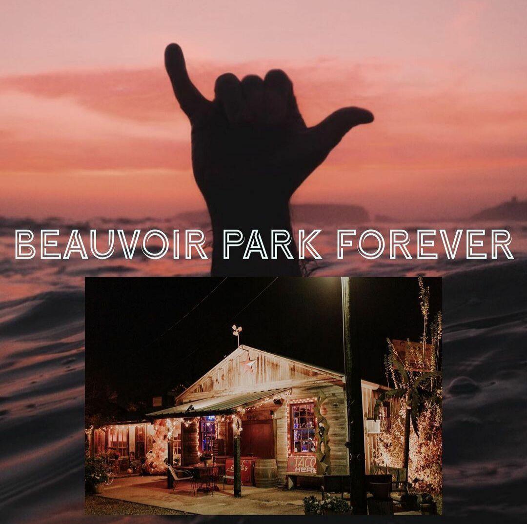 Image accompanying the Instagram post announcing Beauvoir Park's temporary closure